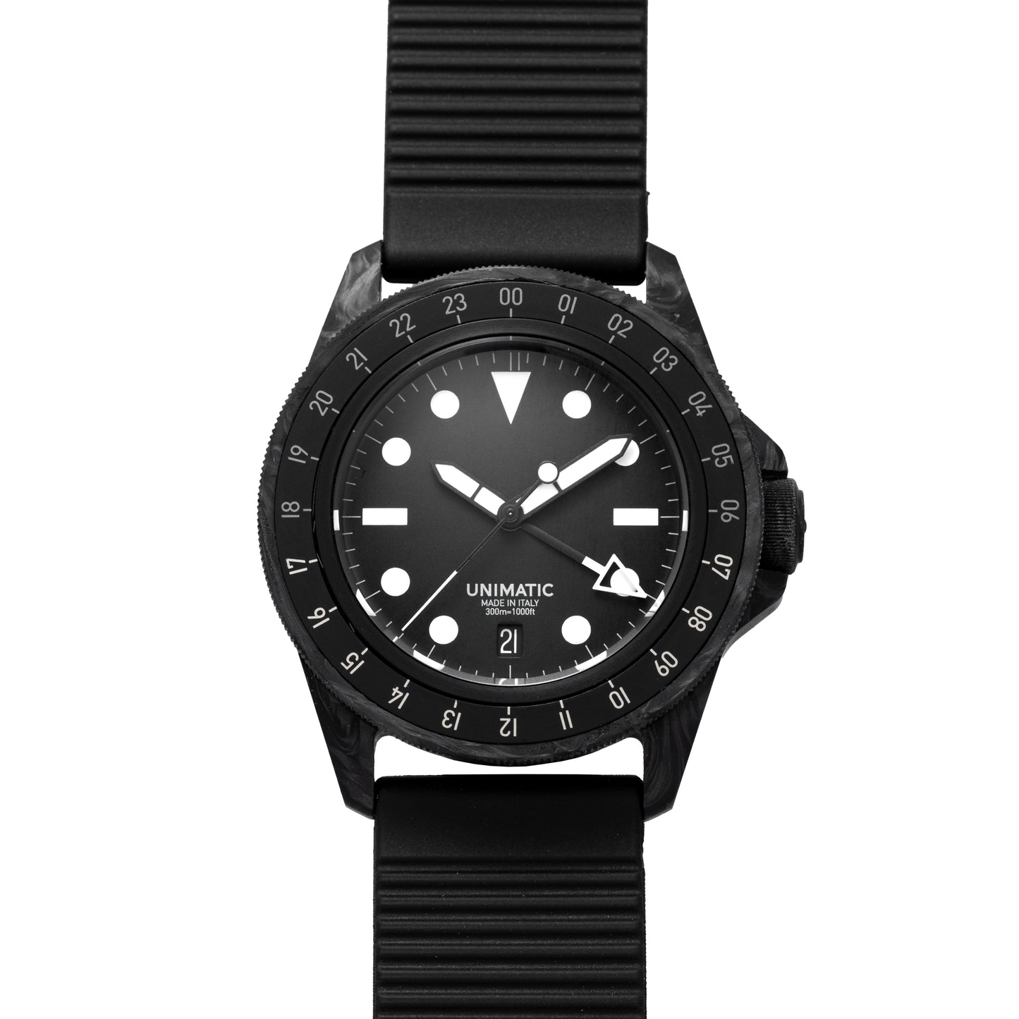 Unimatic Modello Uno Carbon GMT Limited Edition for HODINKEE