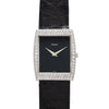 Piaget Black Lacquer Diamonds Dress Watch