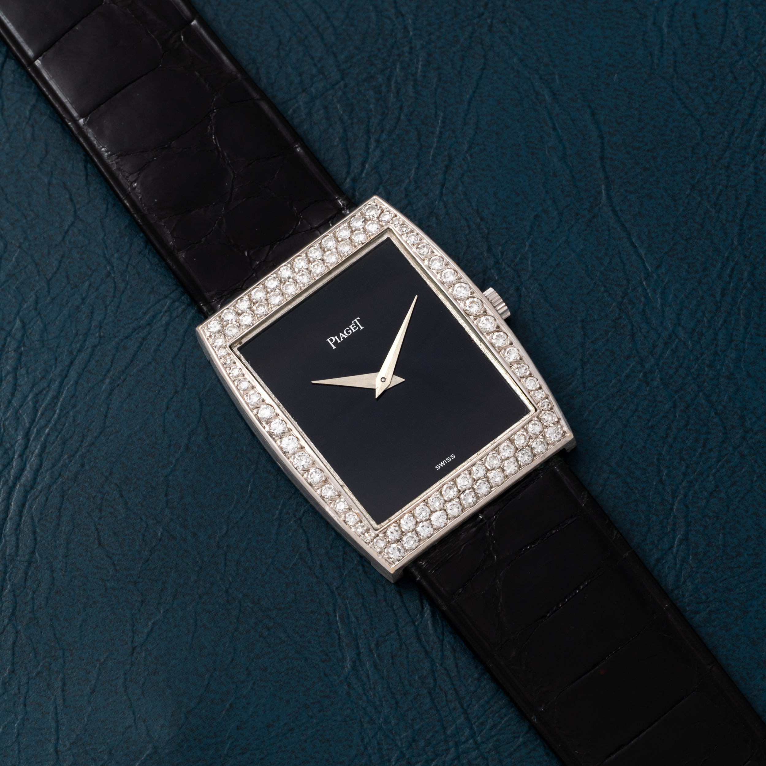 Piaget Black Lacquer Diamonds Dress Watch – Analog:Shift