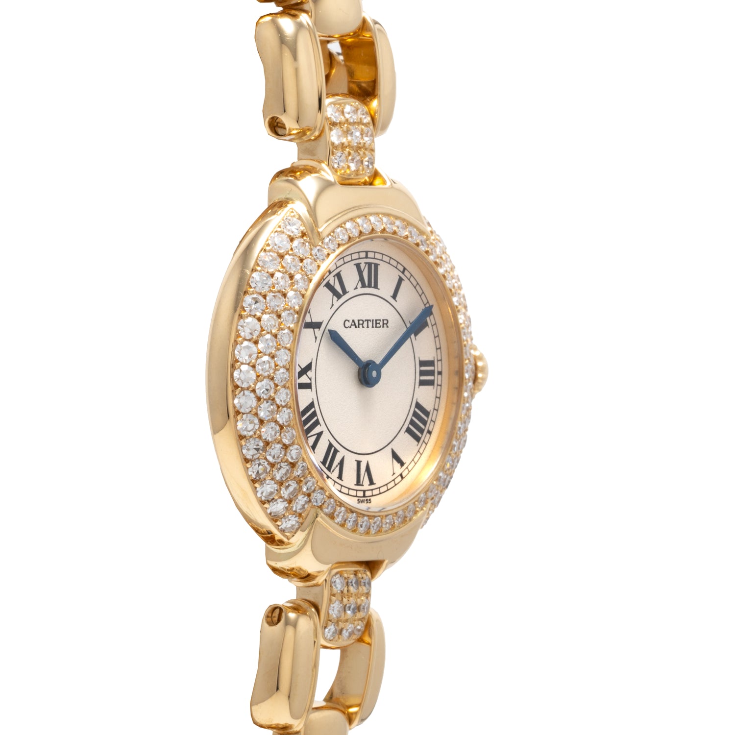 Cartier Ladies Dress Watch Diamond Analog:Shift Cartier Ladies Dress Watch Diamond Analog:Shift