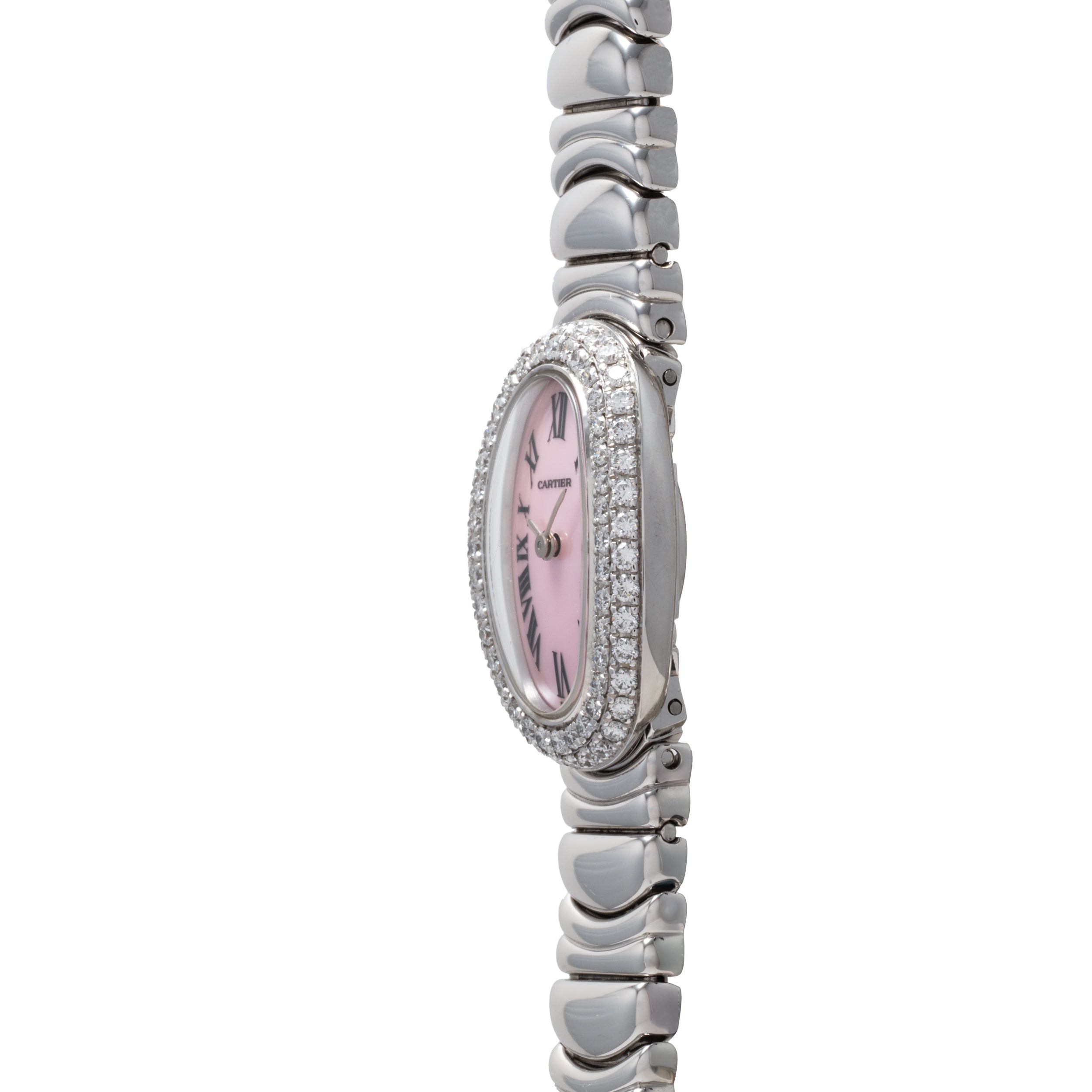 Cartier Baignoire 'Pink MOP' – Analog:Shift