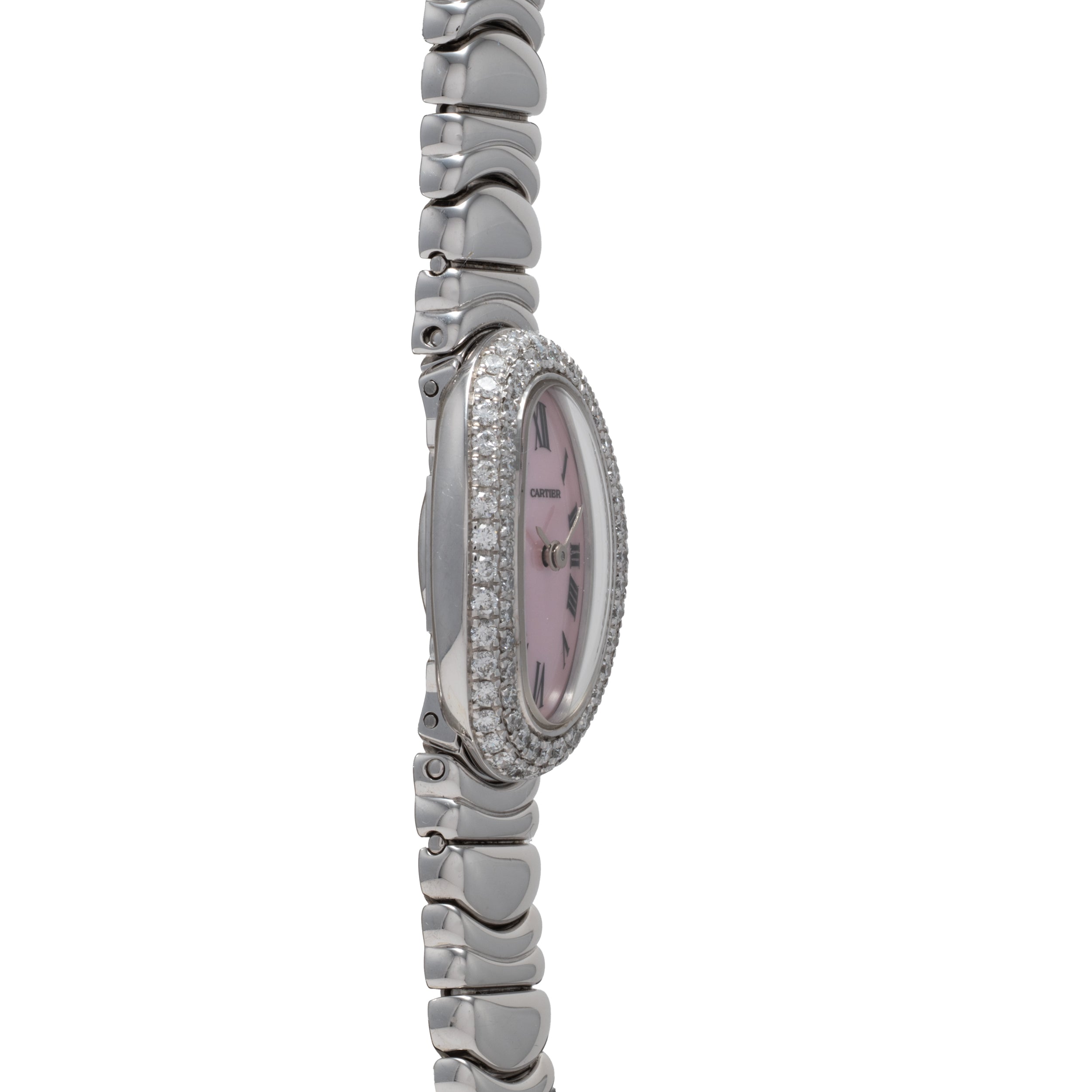 Cartier Baignoire 'Pink MOP' – Analog:Shift