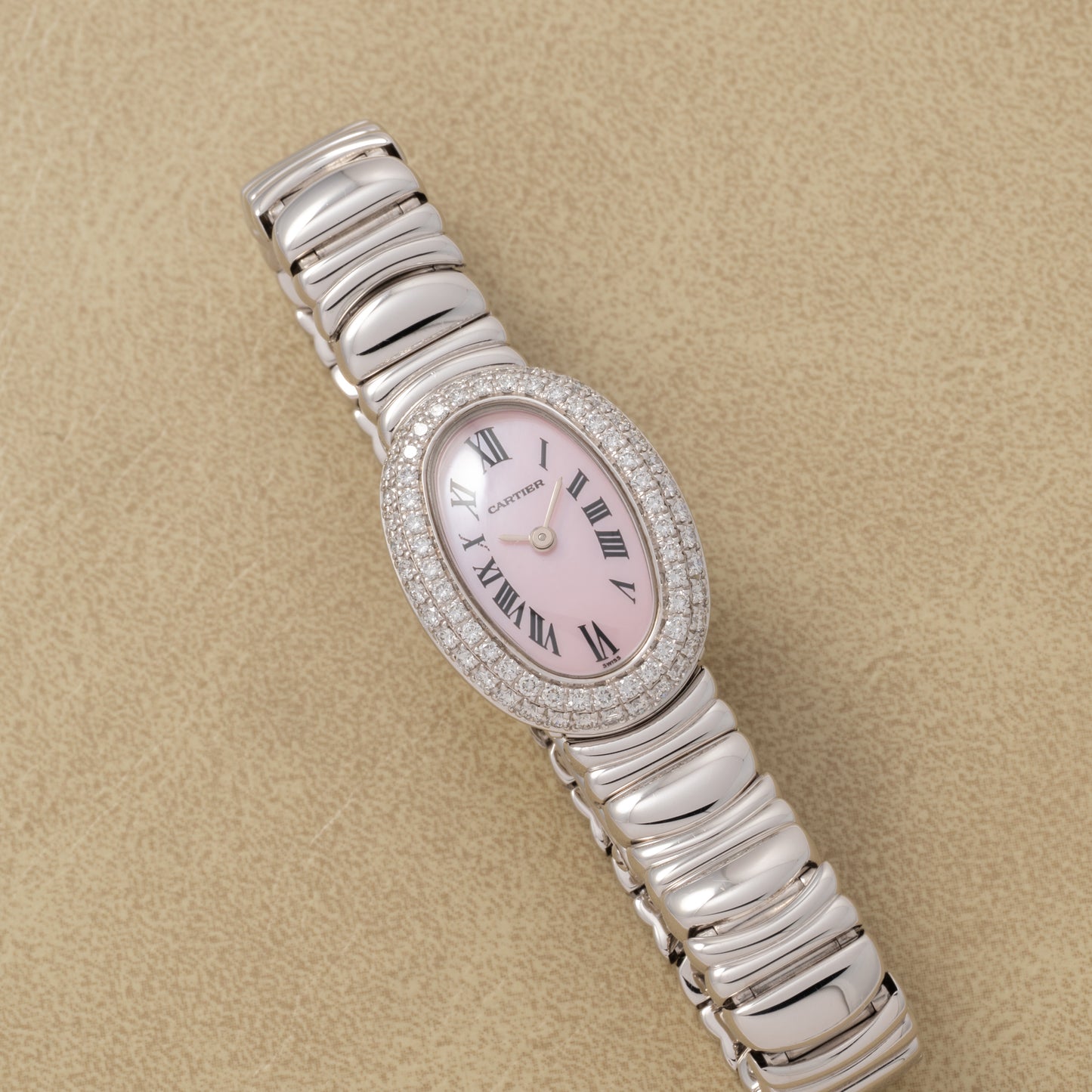 Cartier Baignoire 'Pink MOP'