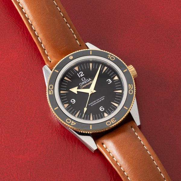 OMEGA Seamaster レザー腕時計　メンズ AS10750_40960276_OMEGA_SEAMAST