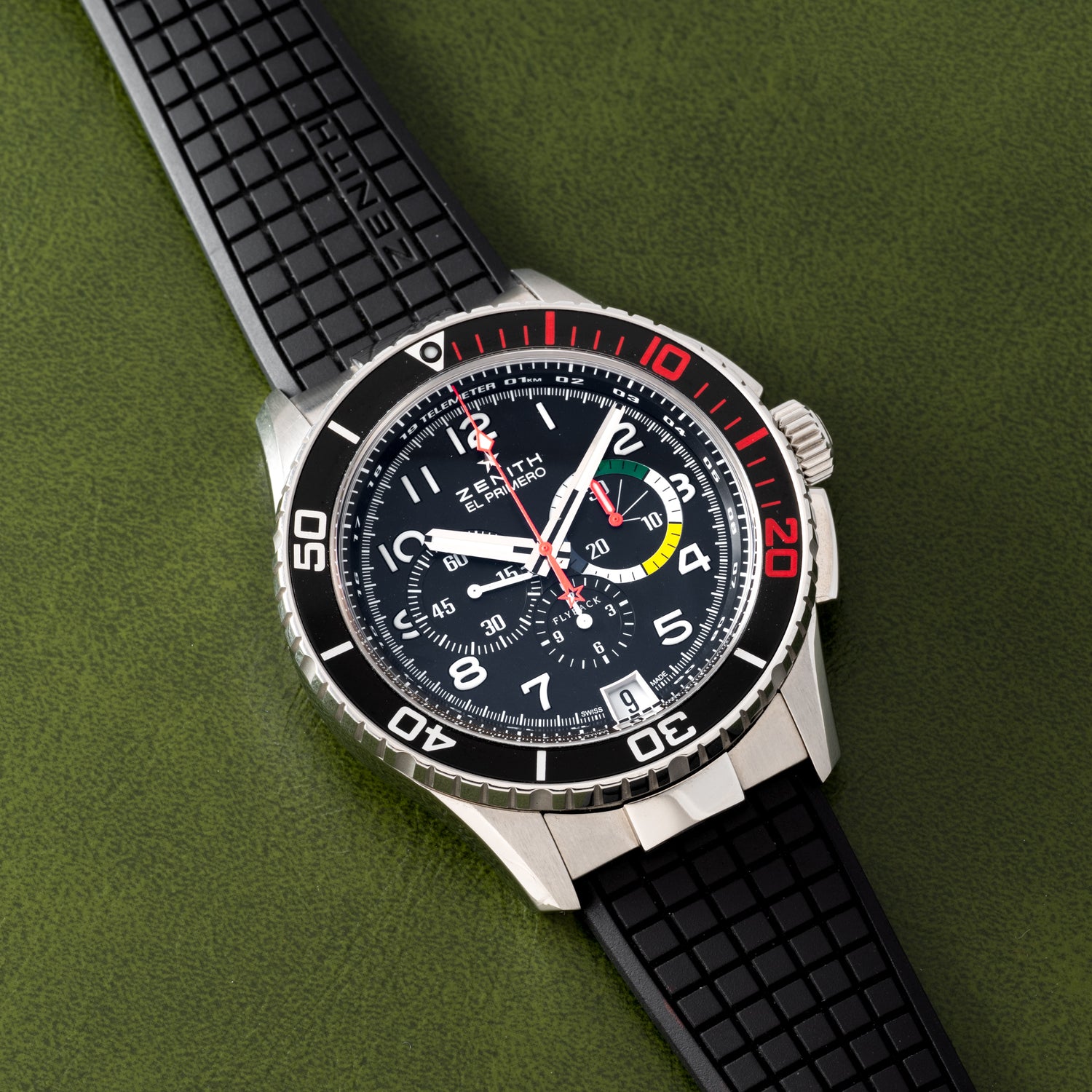 Zenith El Primero Stratos Flyback Rainbow – Analog:Shift