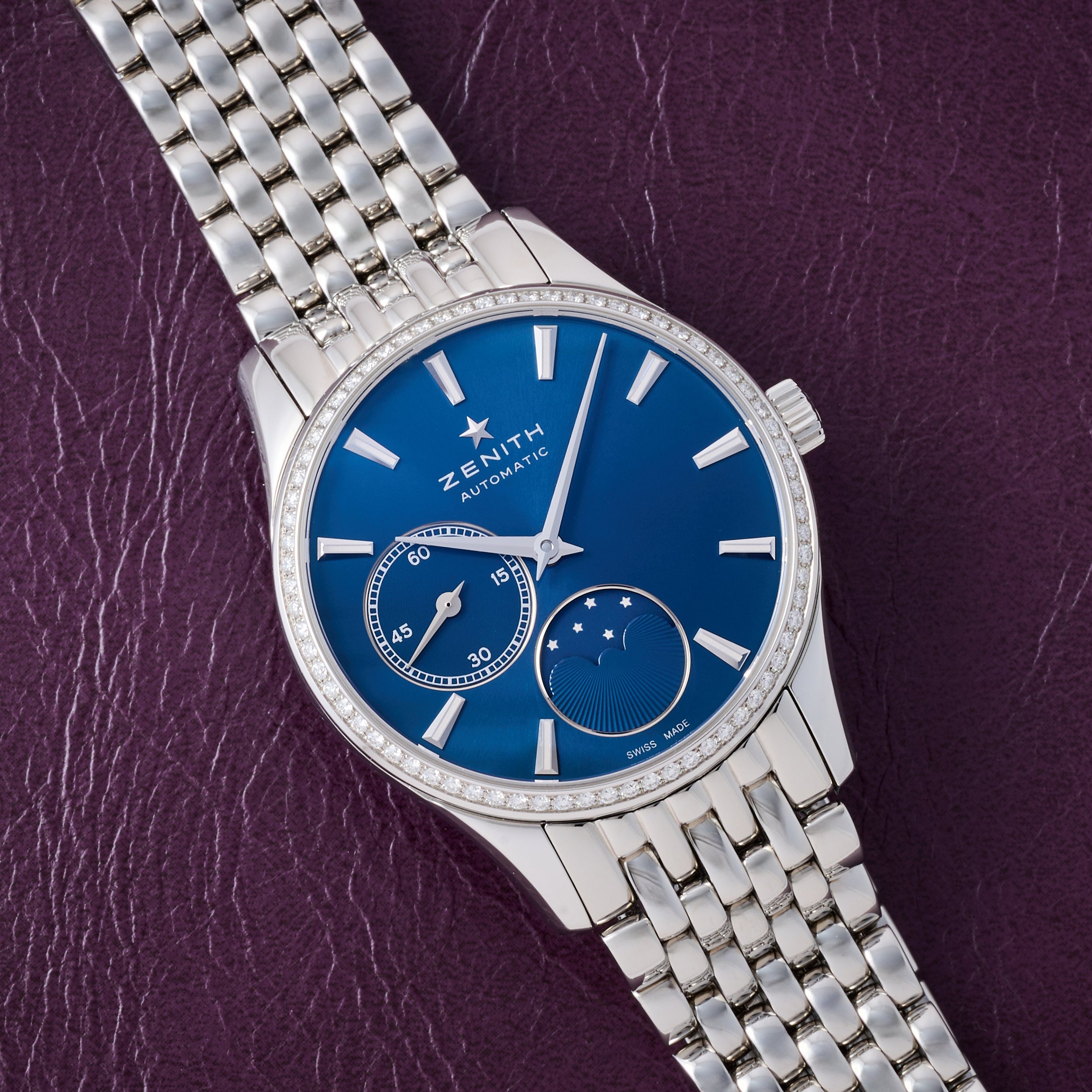 Zenith Ladies Elite Ultra Thin Moonphase – Analog:Shift
