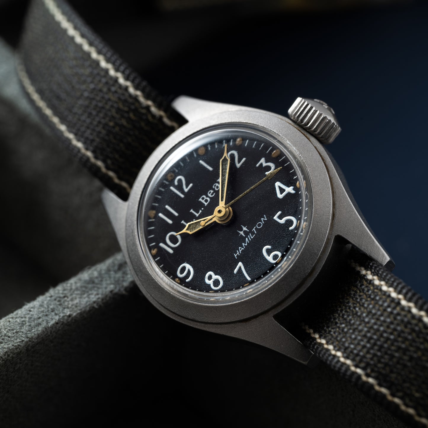 Hamilton Khaki Field 'L.L. Bean' Mini Ladies