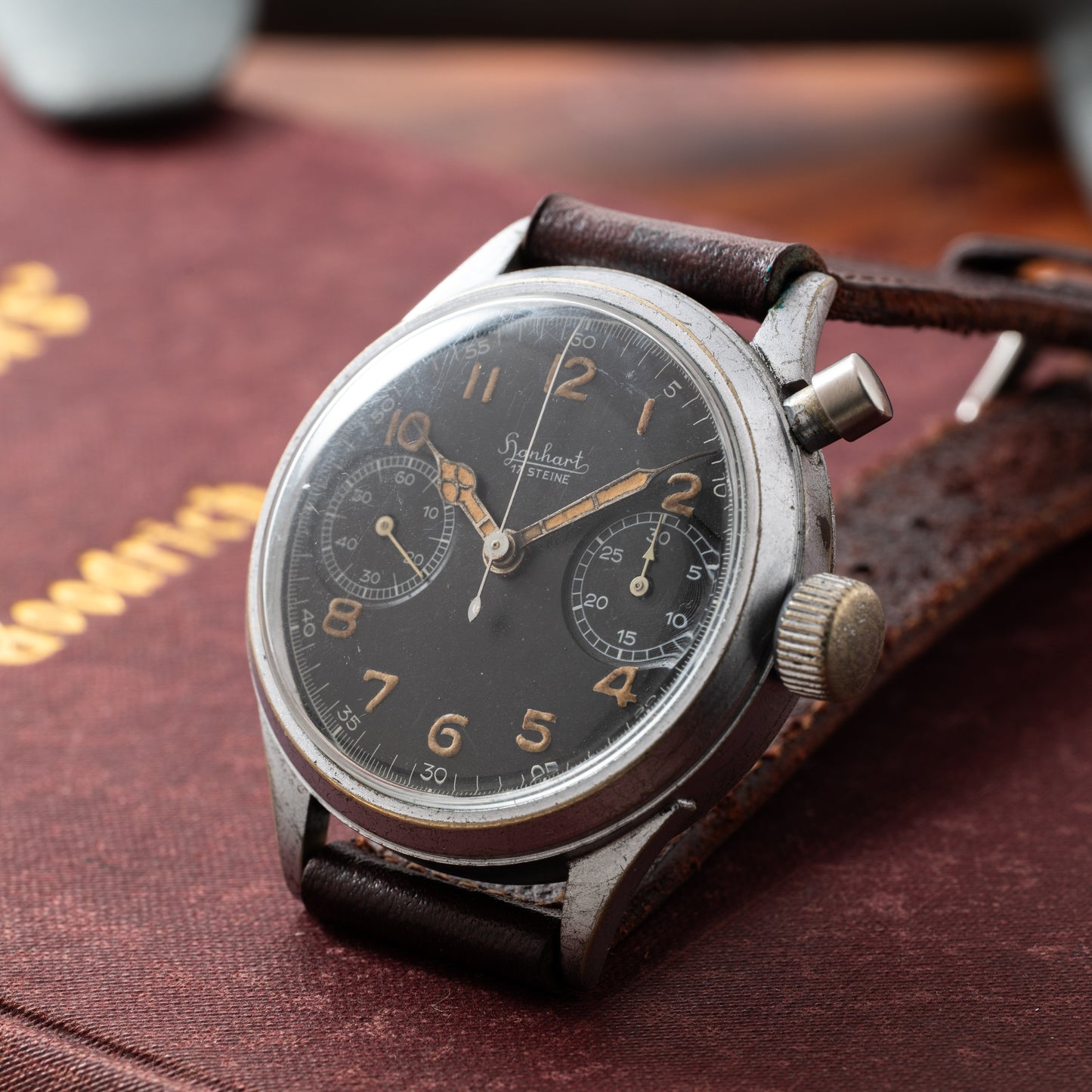 Hanhart Monopusher Chronograph