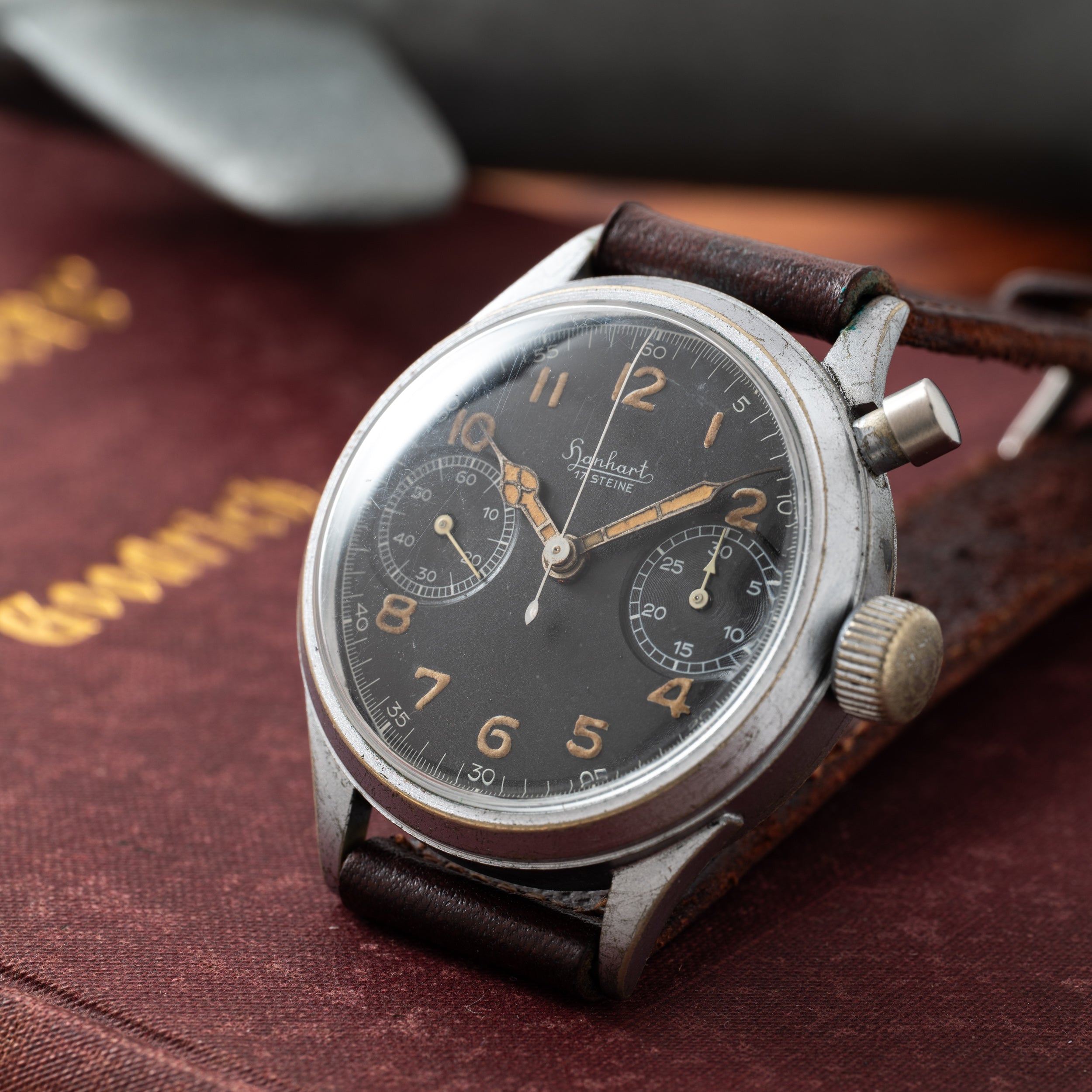 Hanhart Monopusher Chronograph – Analog:Shift