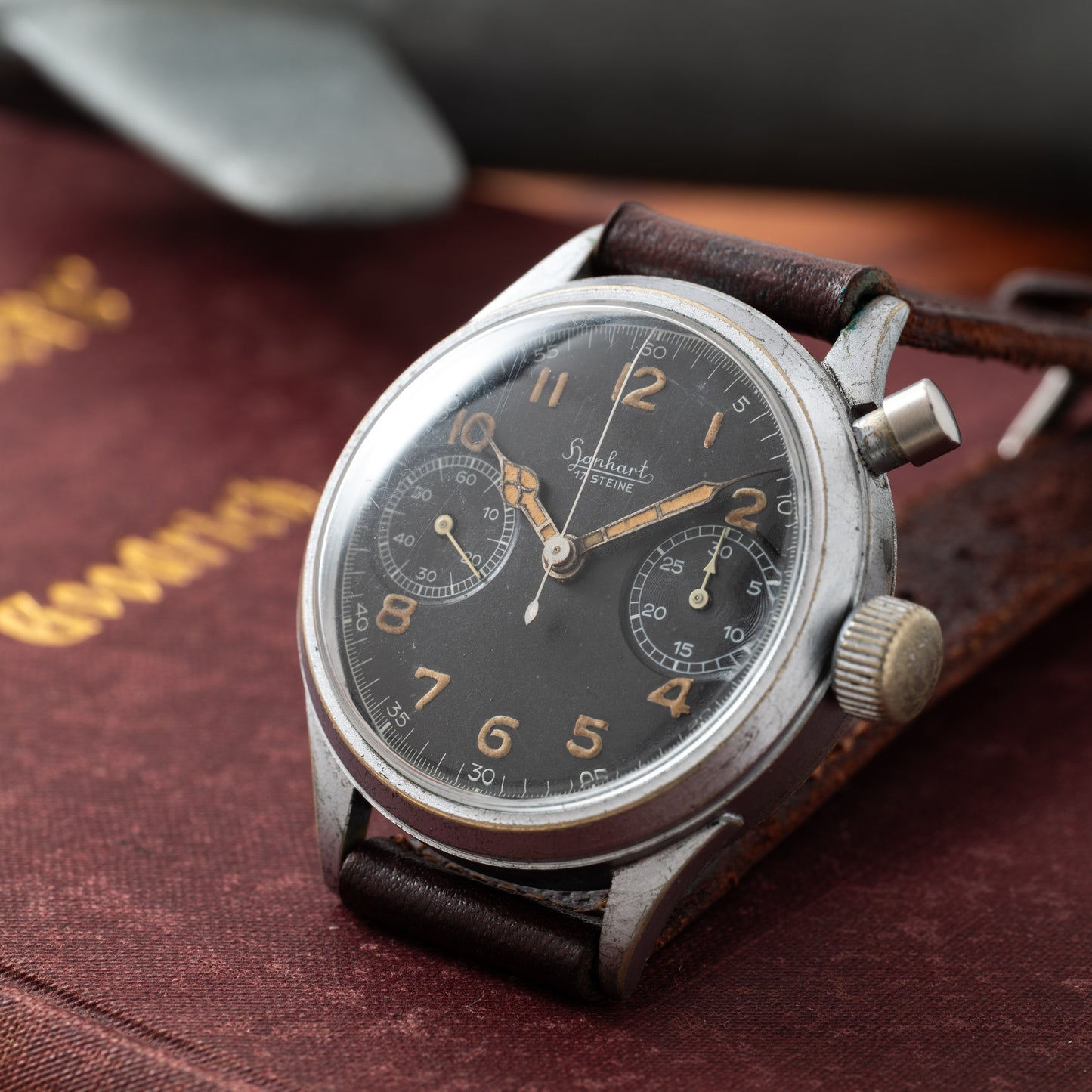 Hanhart Monopusher Chronograph