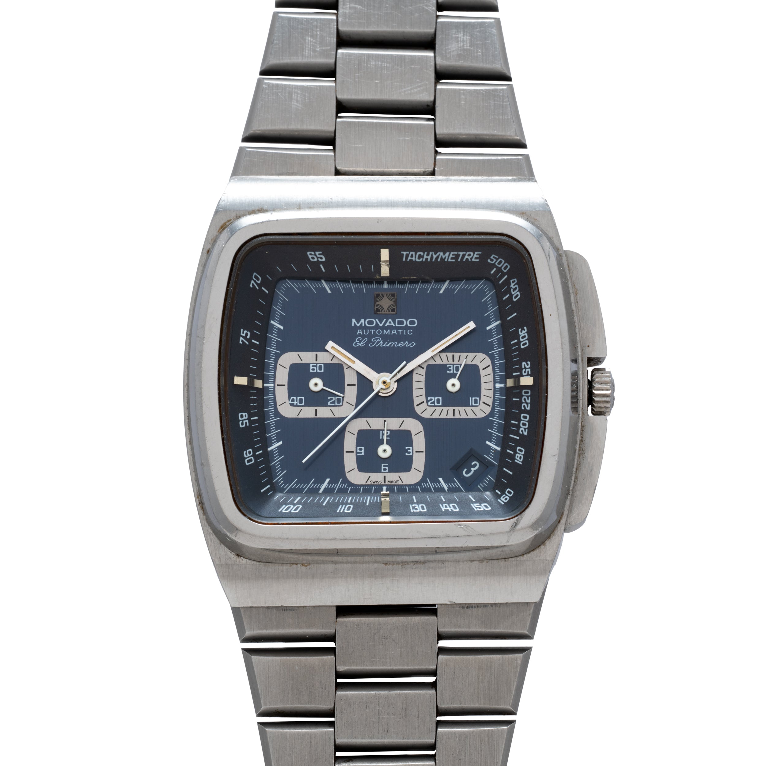 Movado El Primero Chronograph 'TV Case' – Analog:Shift