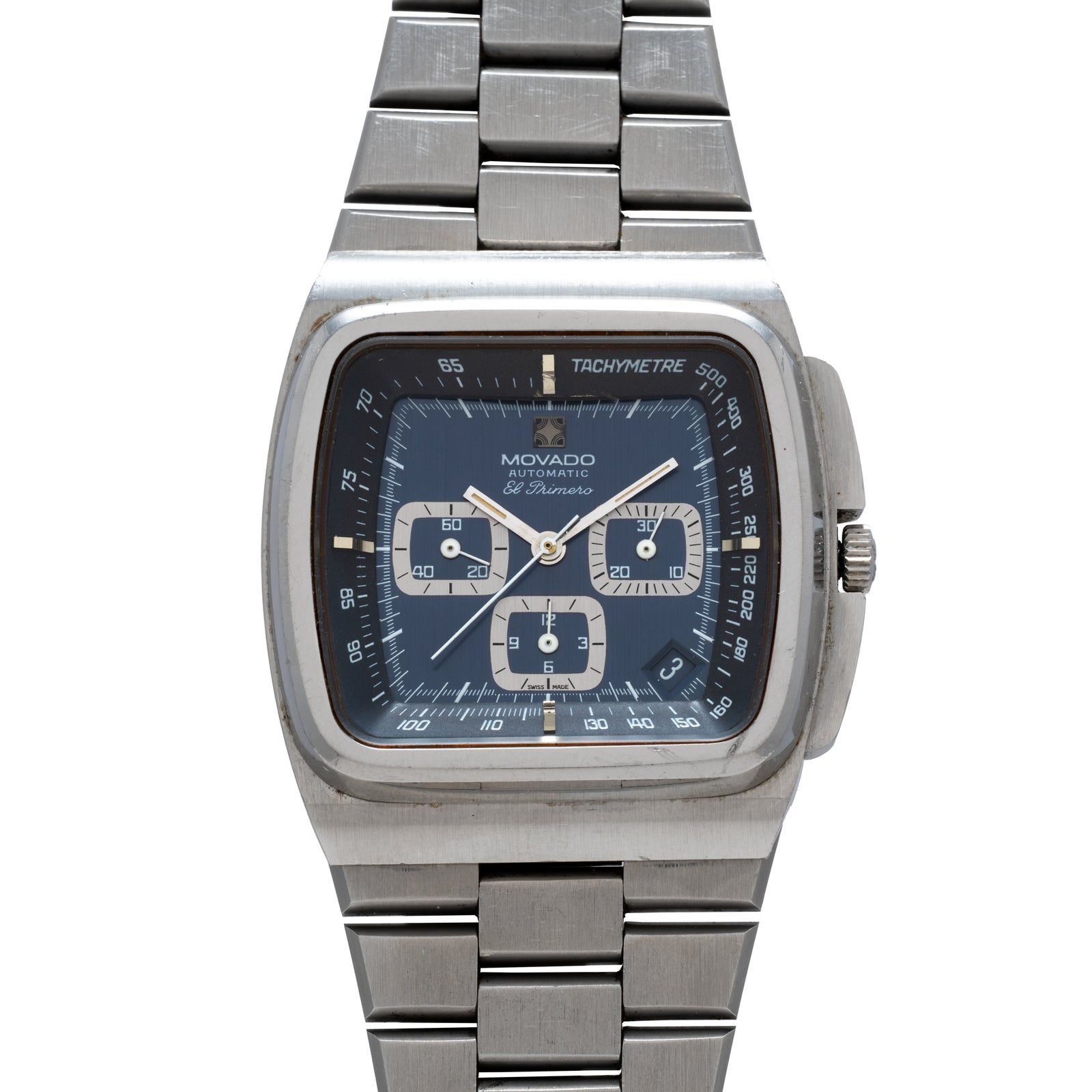 Movado El Primero Chronograph 'TV Case'