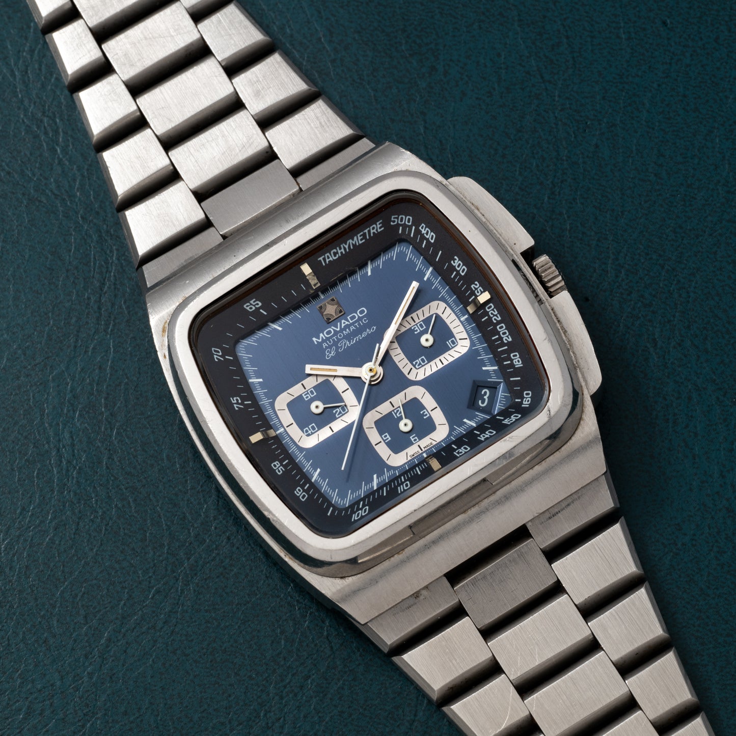 Movado El Primero Chronograph 'TV Case'