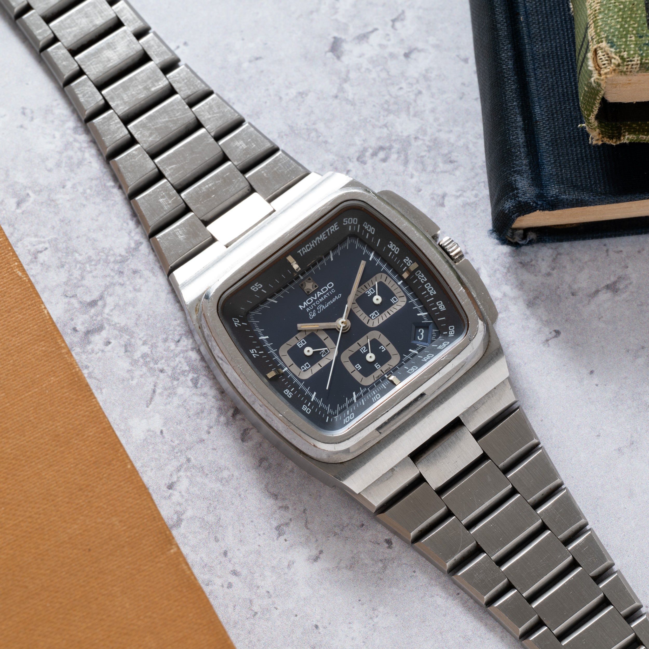 Movado El Primero Chronograph 'TV Case' – Analog:Shift
