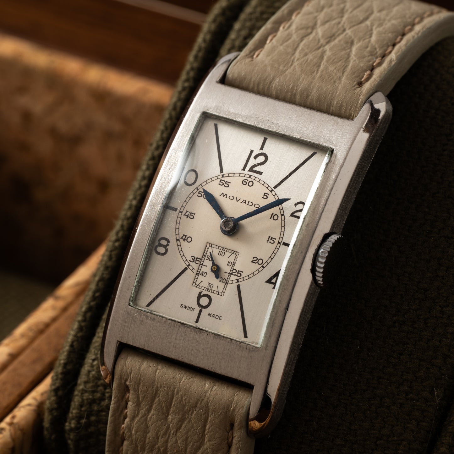 Movado Curviplan Stainless Steel