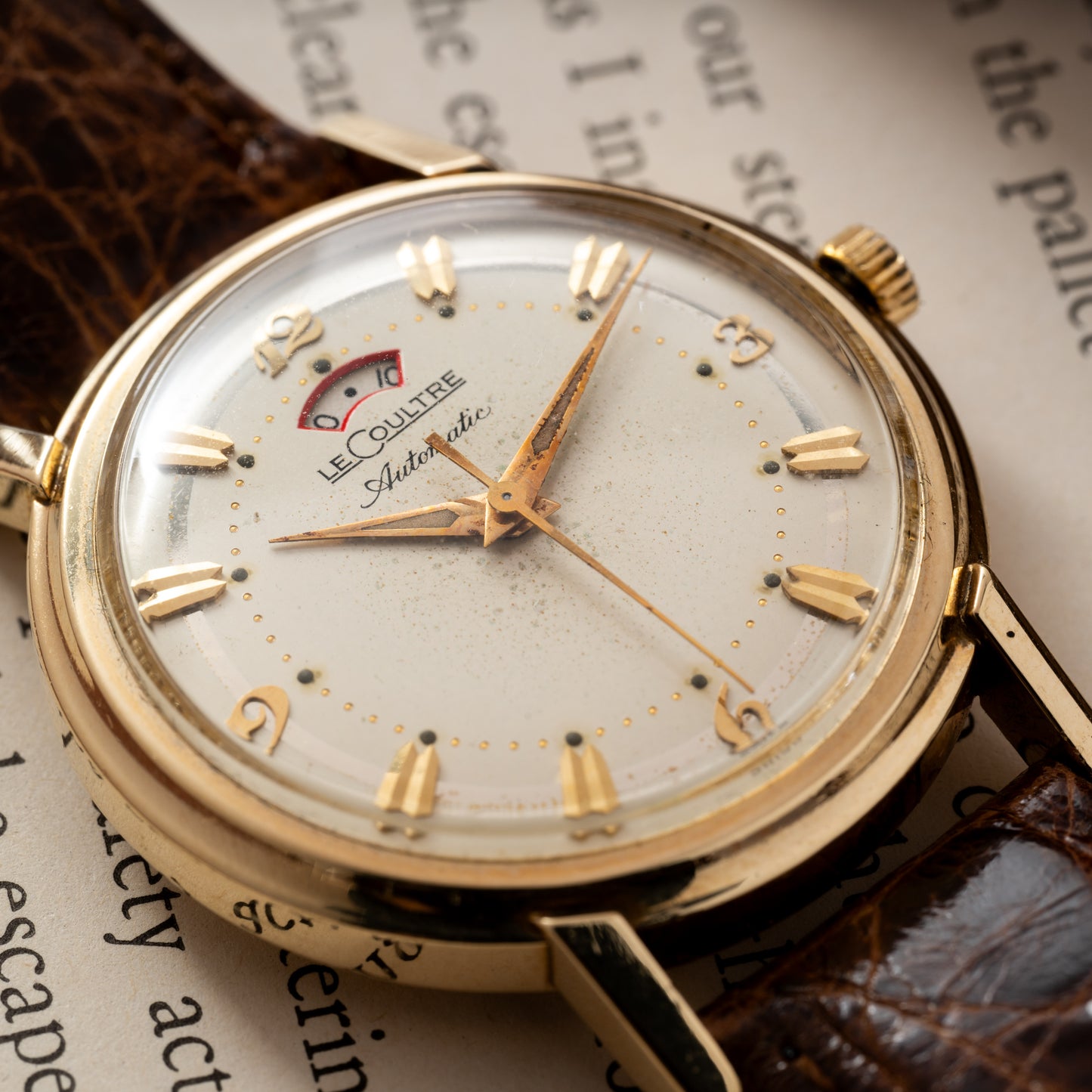LeCoultre '431 Bumper' Breguet Power Reserve