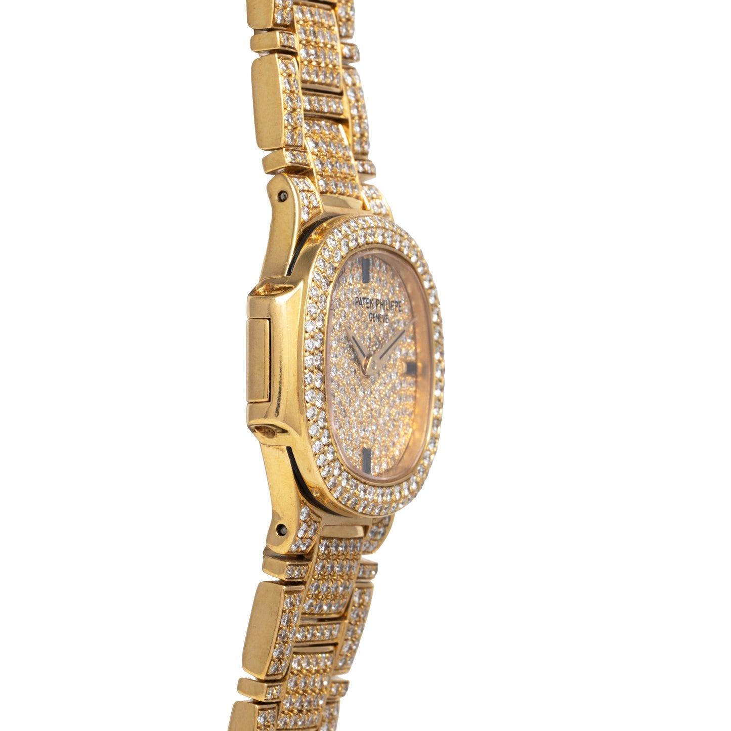 Patek Philippe Nautilus Ladies Diamonds and Sapphires