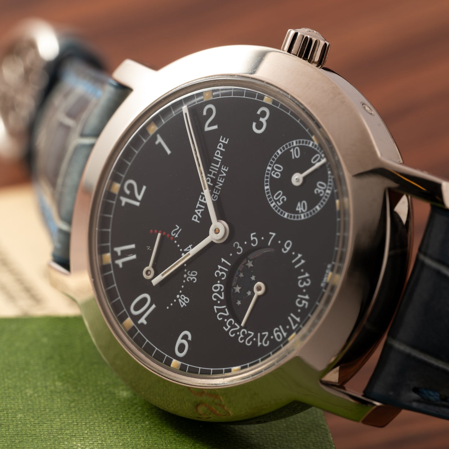 Patek Philippe Complications Power Reserve Moonphase
