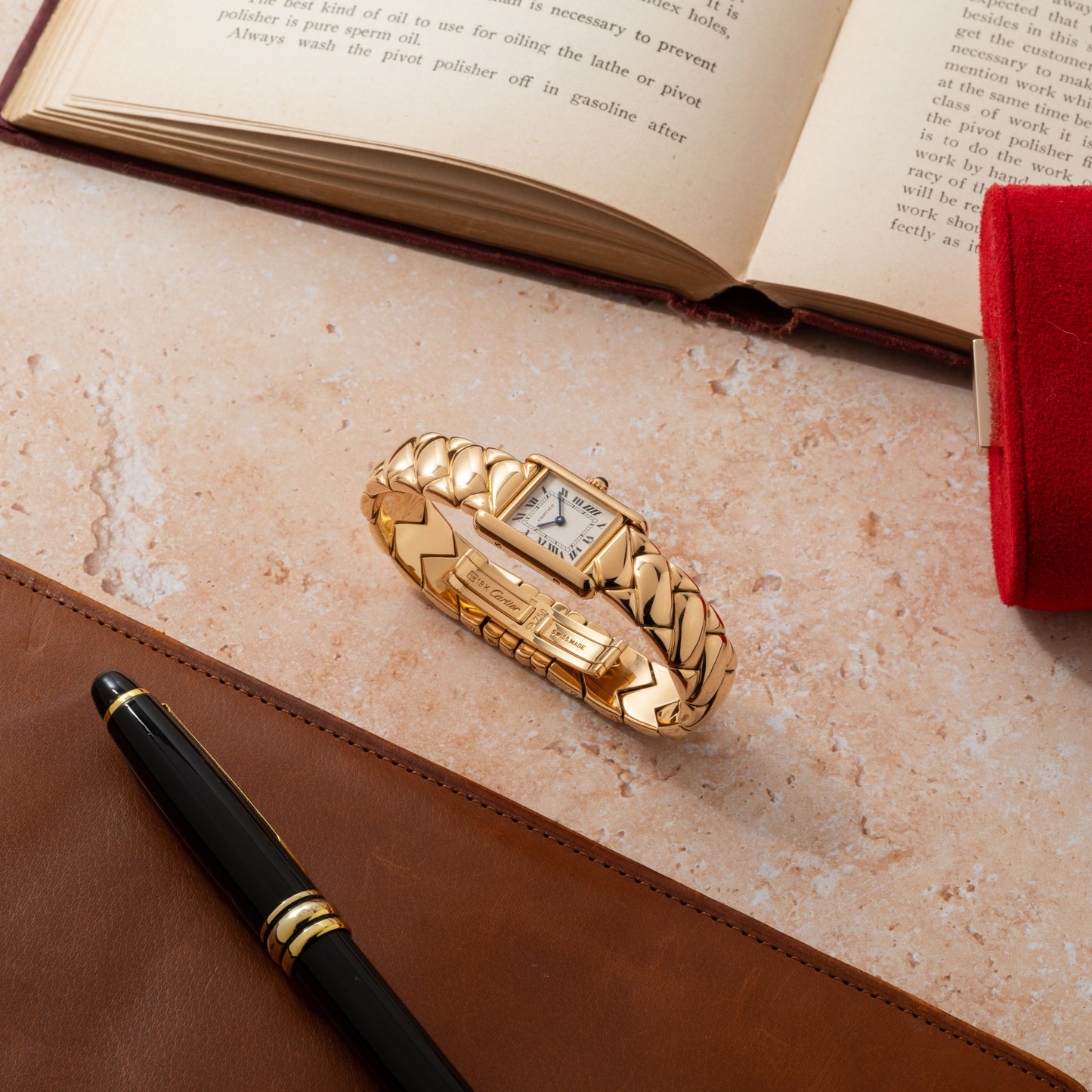 Cartier Tank Louis 'Braided' Bracelet