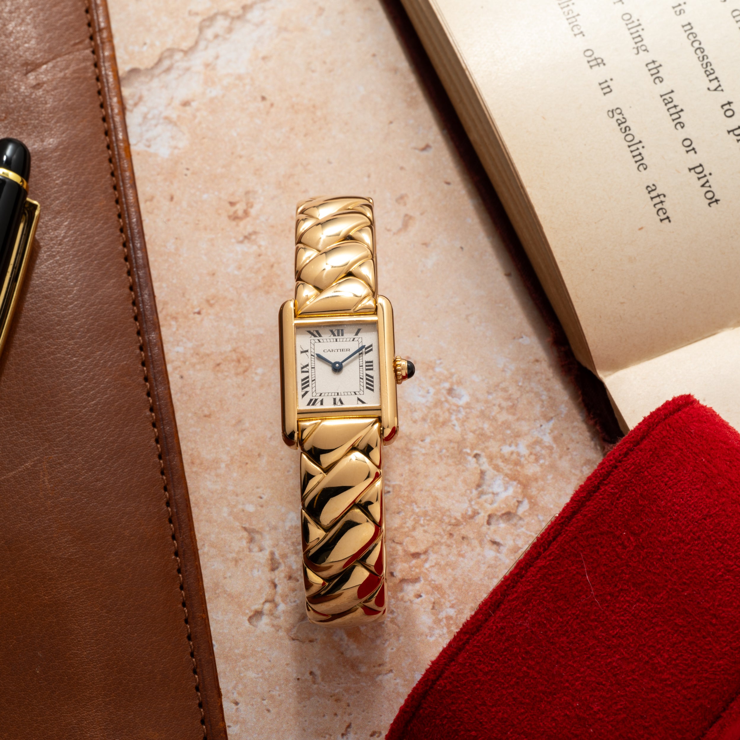 Cartier Tank Louis 'Braided' Bracelet – Analog:Shift