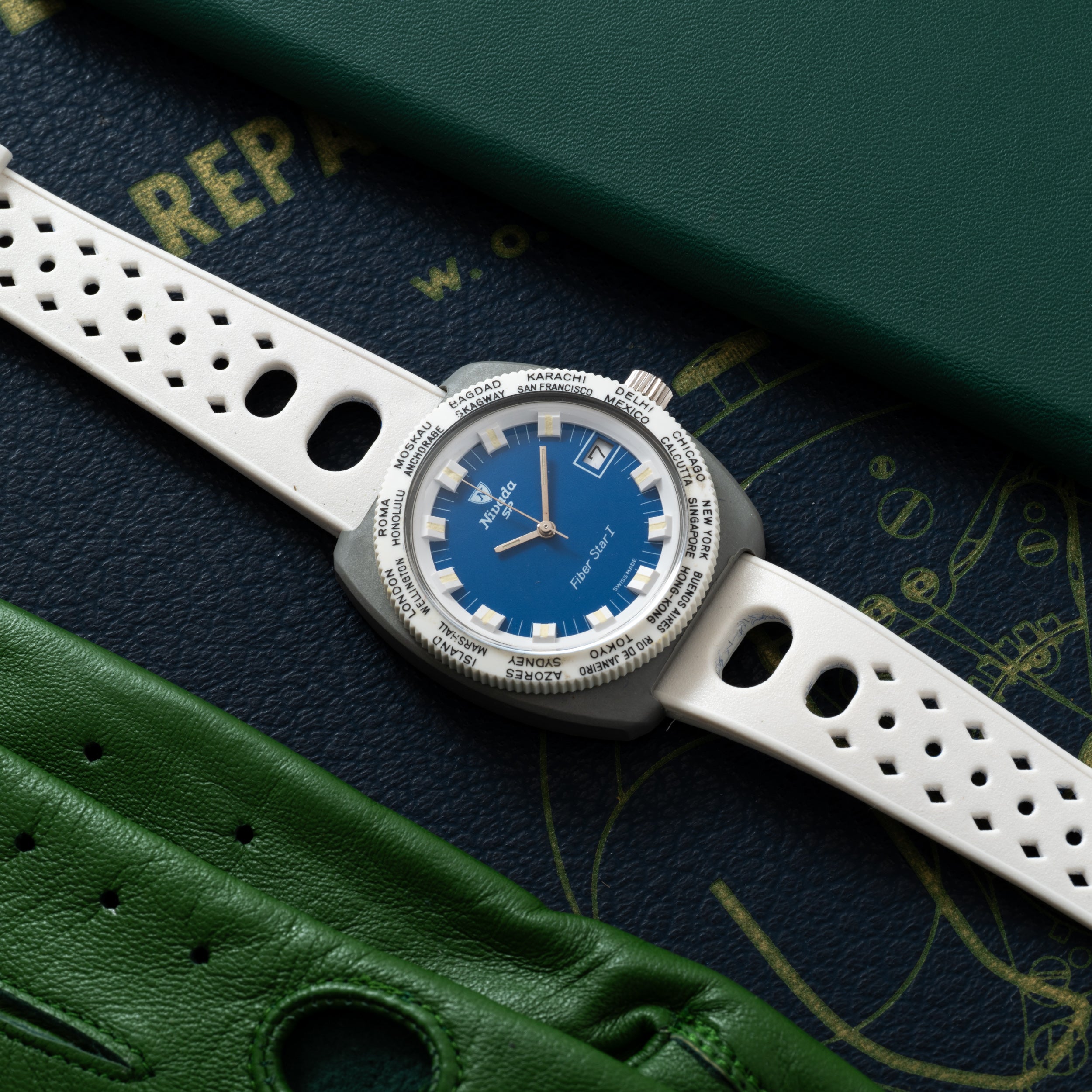 Nivada Grenchen Fiber Star 'NOS' – Analog:Shift