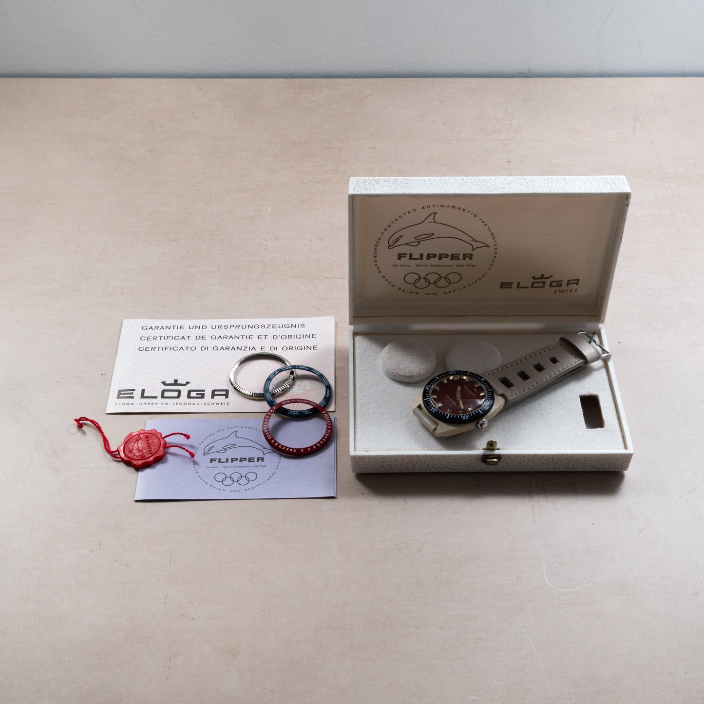 Eloga Flipper 'Olympics' Dive Watch