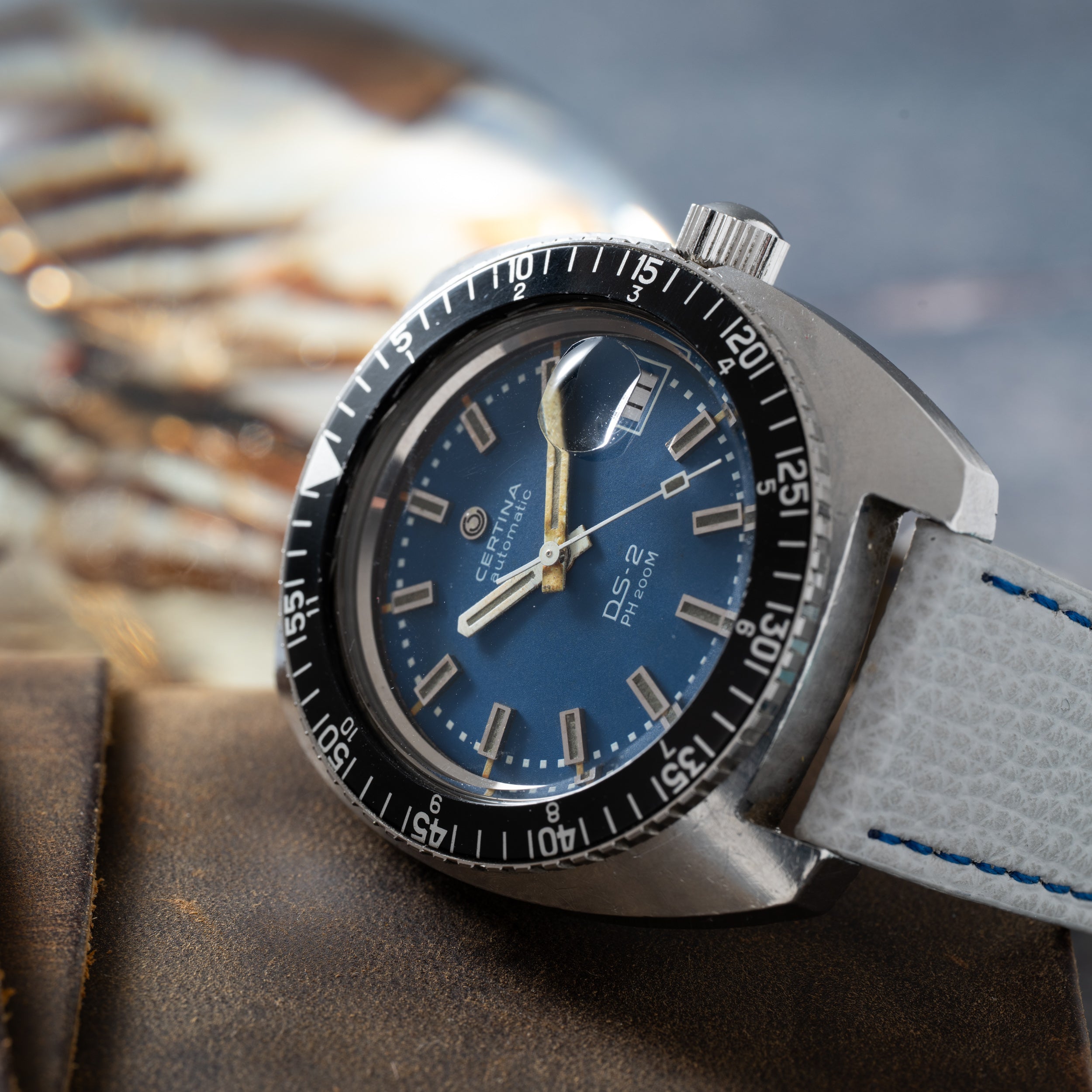 レア！ 60s CERTINA サーチナ ＤＳ―２ ネイビーダイヤル 美品 Certina DS-2 – Analog:Shift