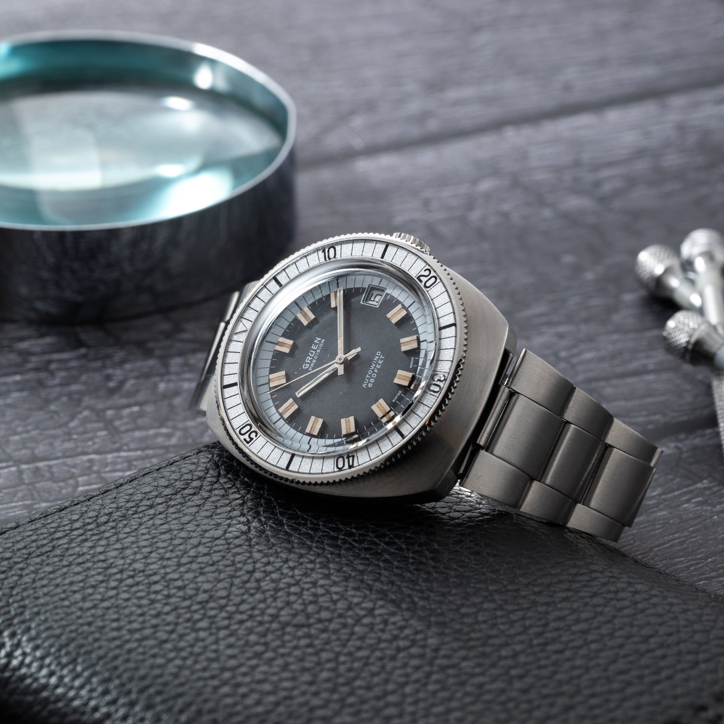 Gruen 'Cushion' Diver