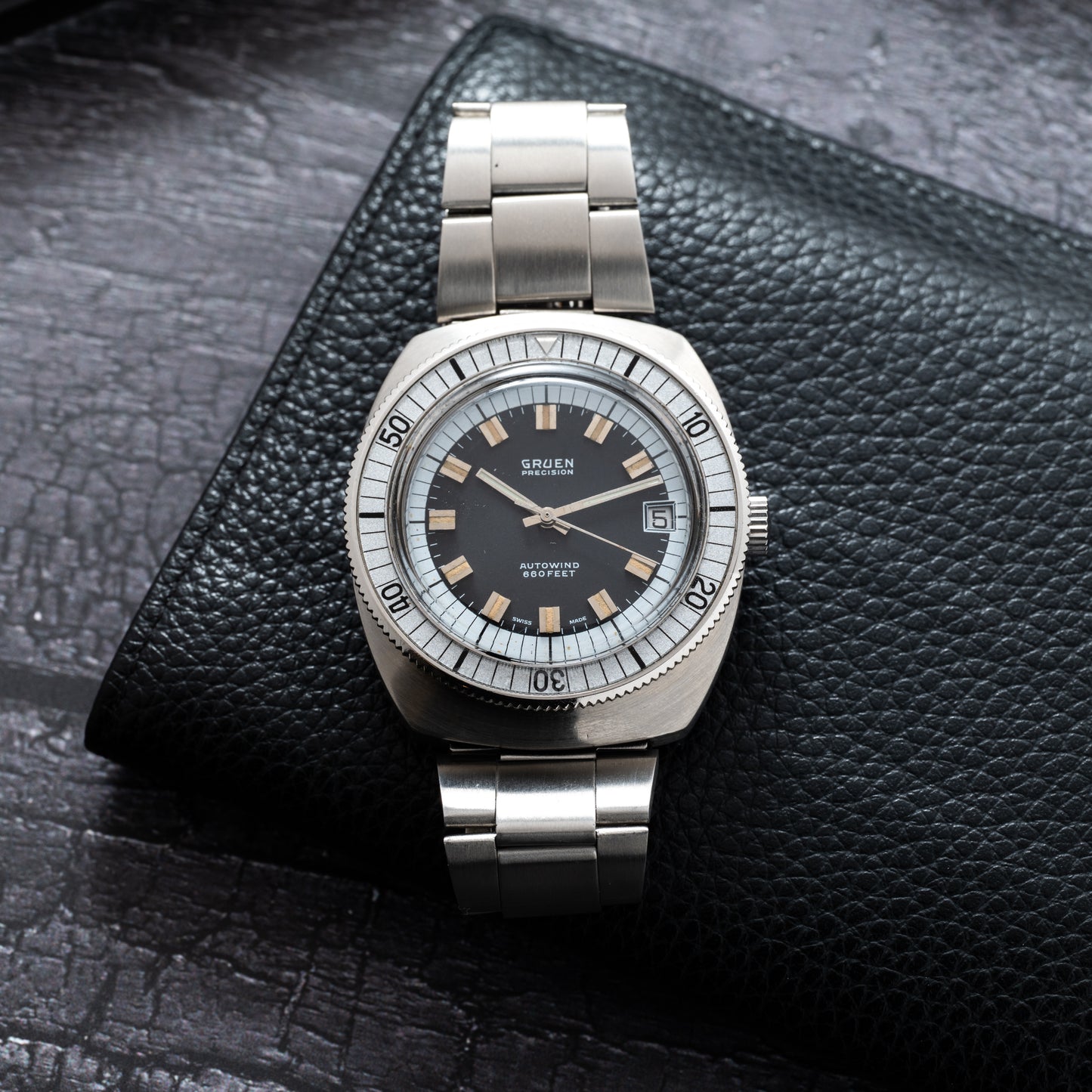 Gruen 'Cushion' Diver