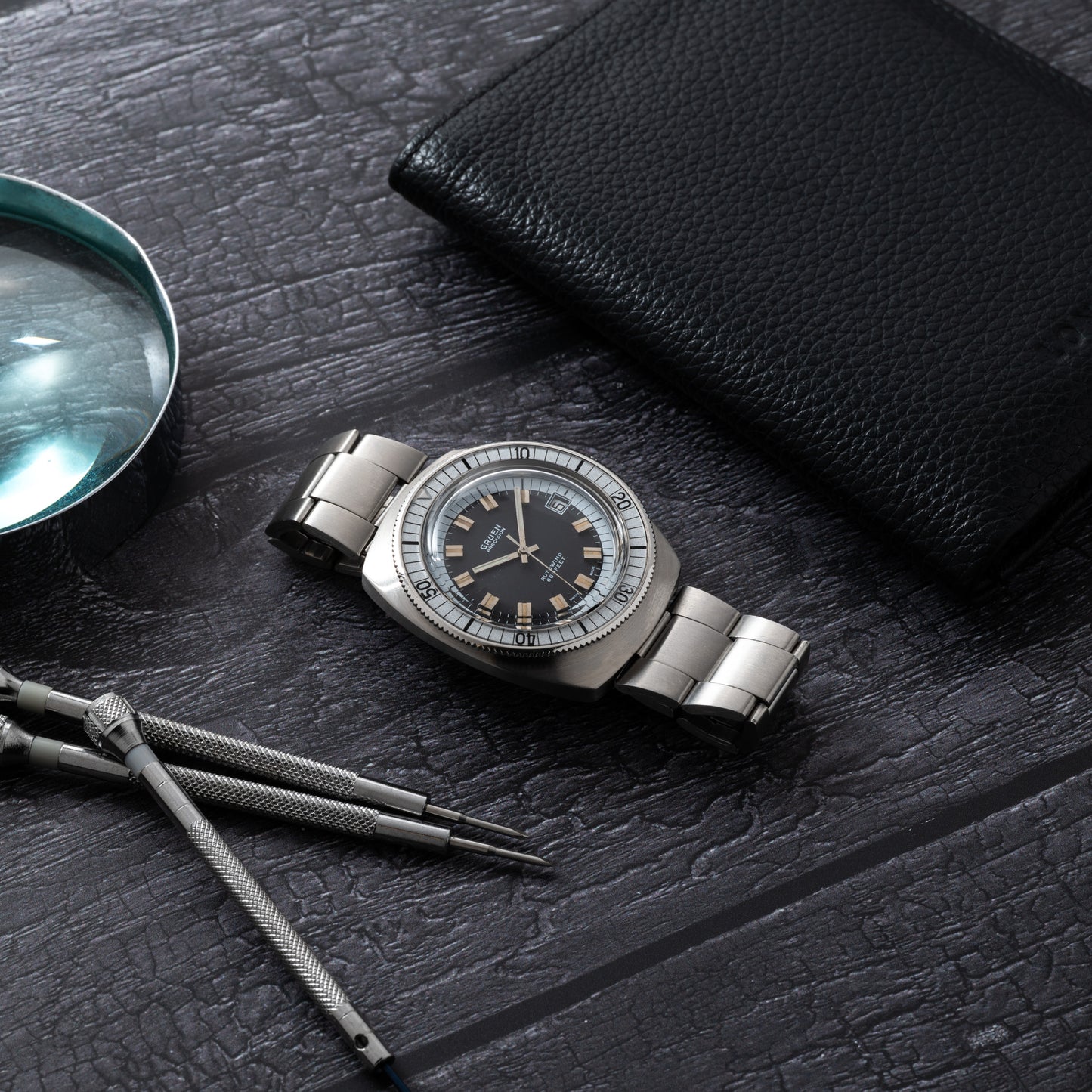 Gruen 'Cushion' Diver