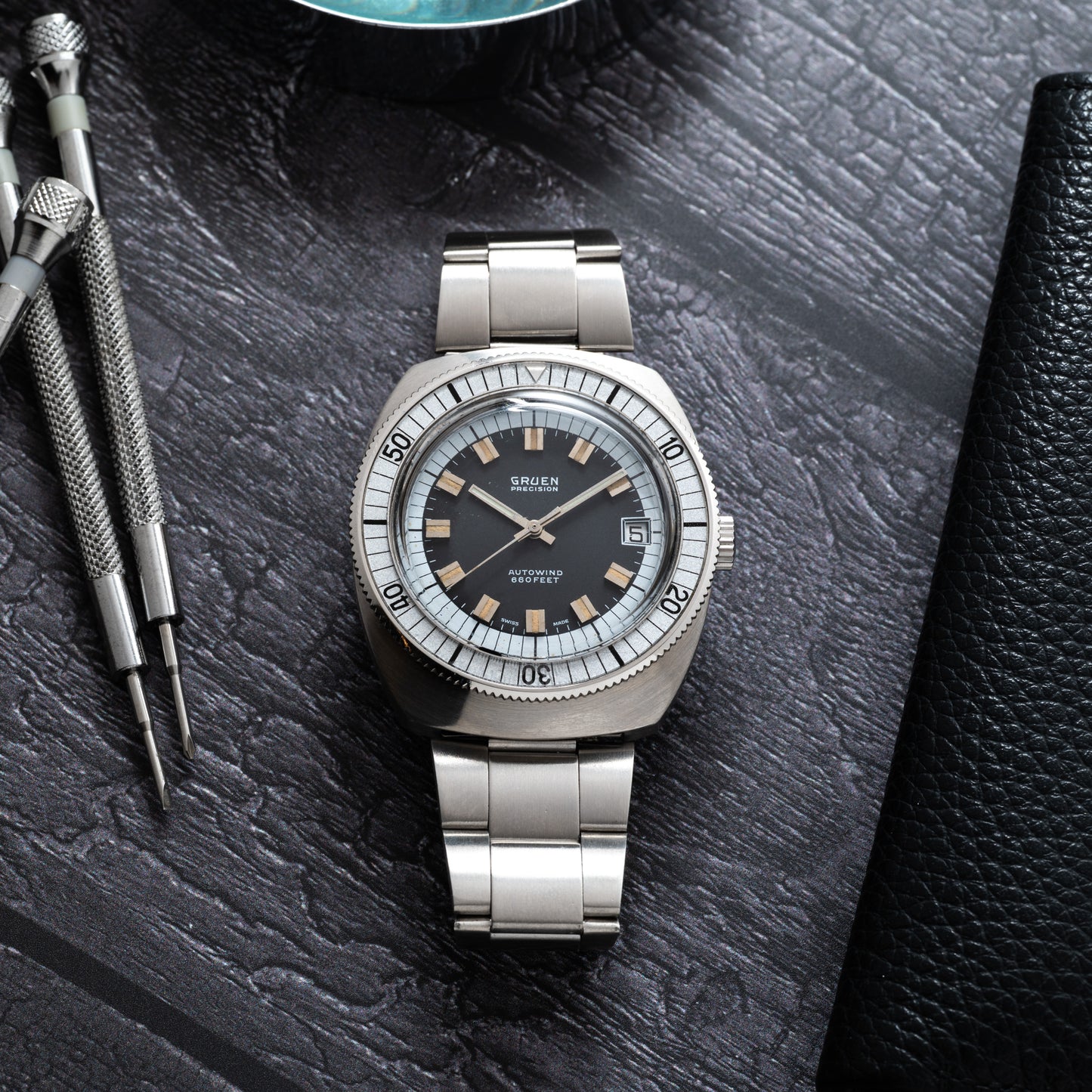 Gruen 'Cushion' Diver