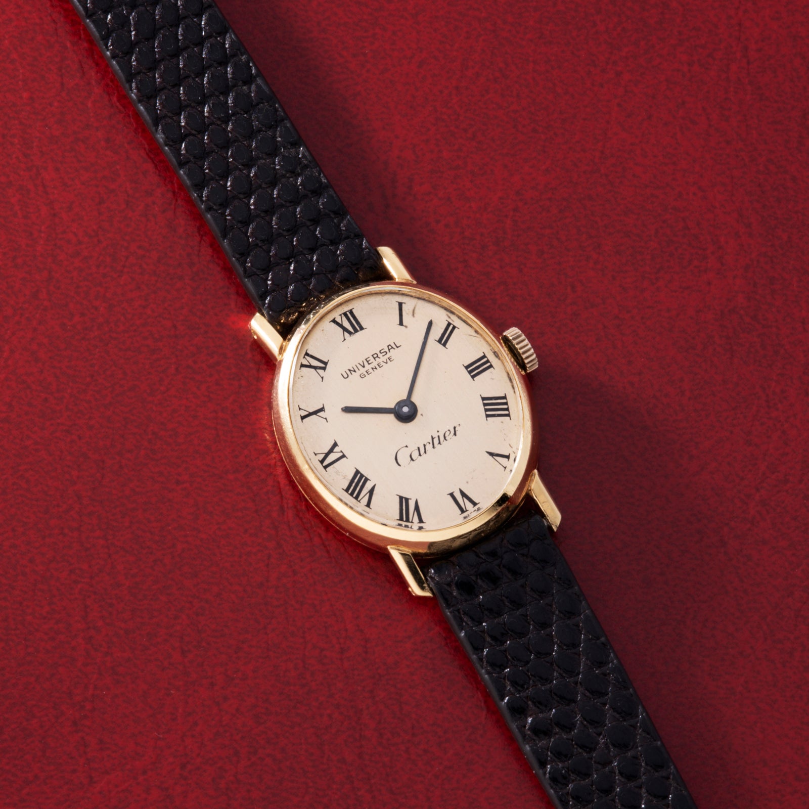 Universal Genève for Cartier 'Ellipse'