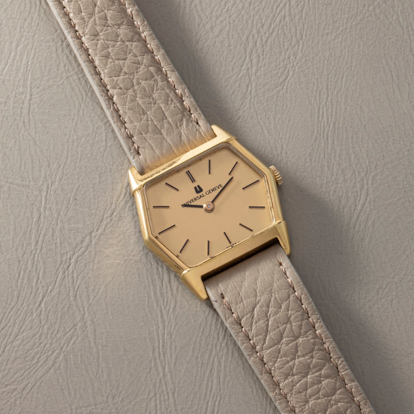 Universal Genève Hexagon Dress Watch