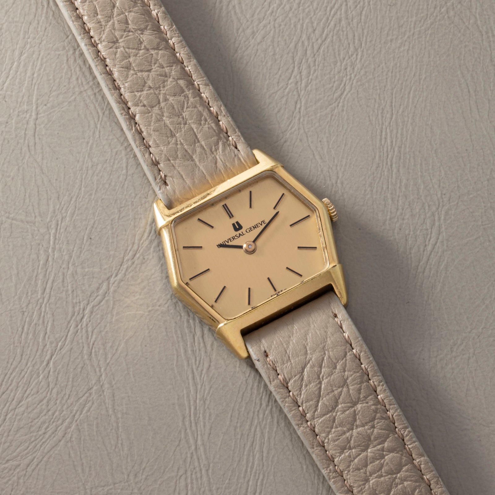 Universal Genève Hexagon Dress Watch