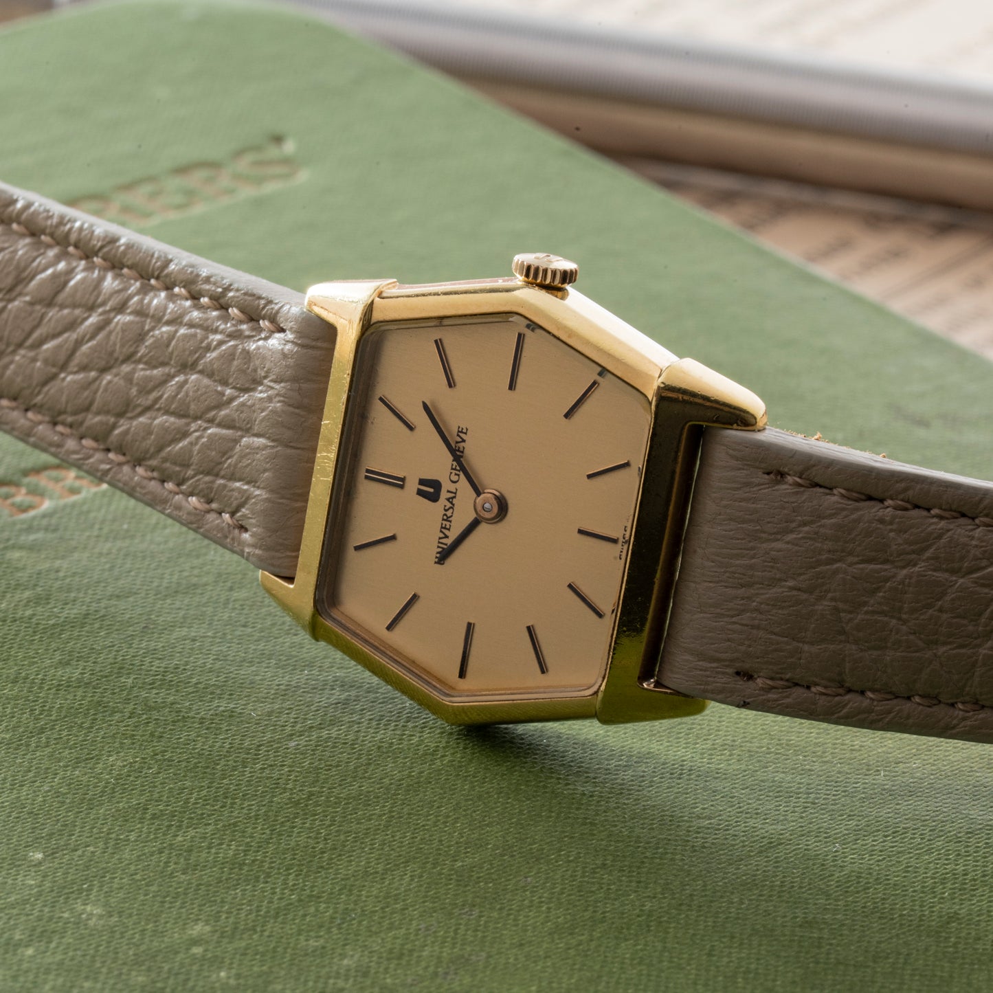 Universal Genève Hexagon Dress Watch