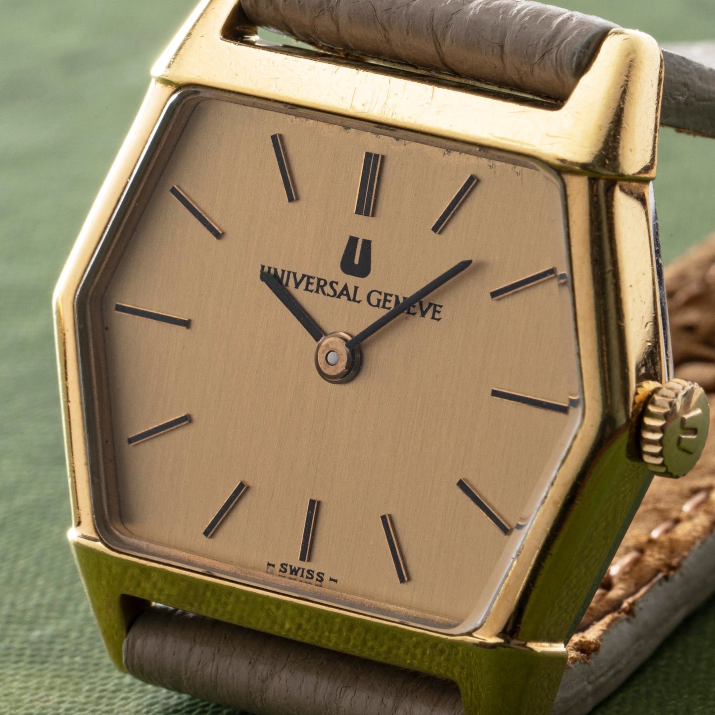 Universal Genève Hexagon Dress Watch