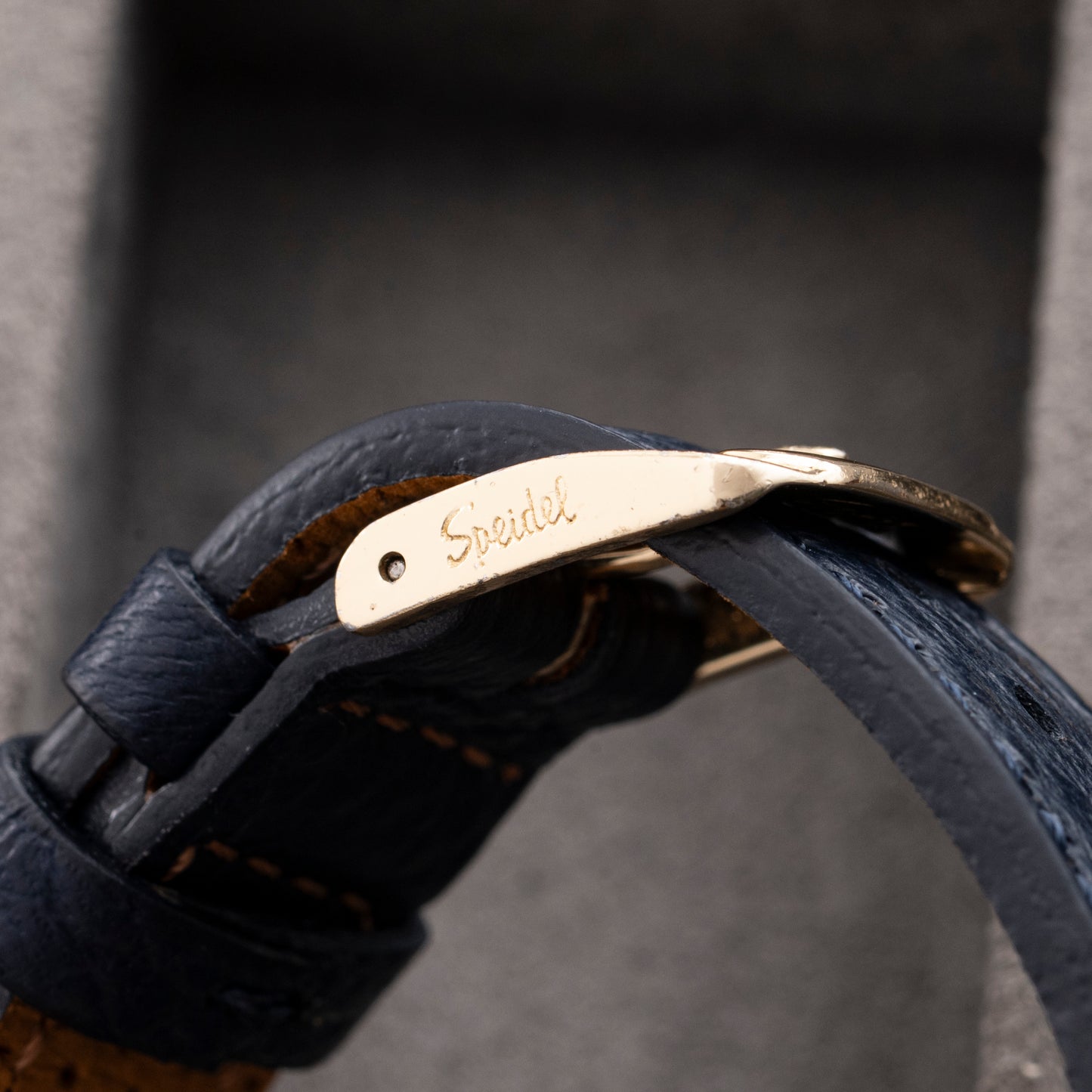 Universal Genève 'Blue Checker' Dress Watch