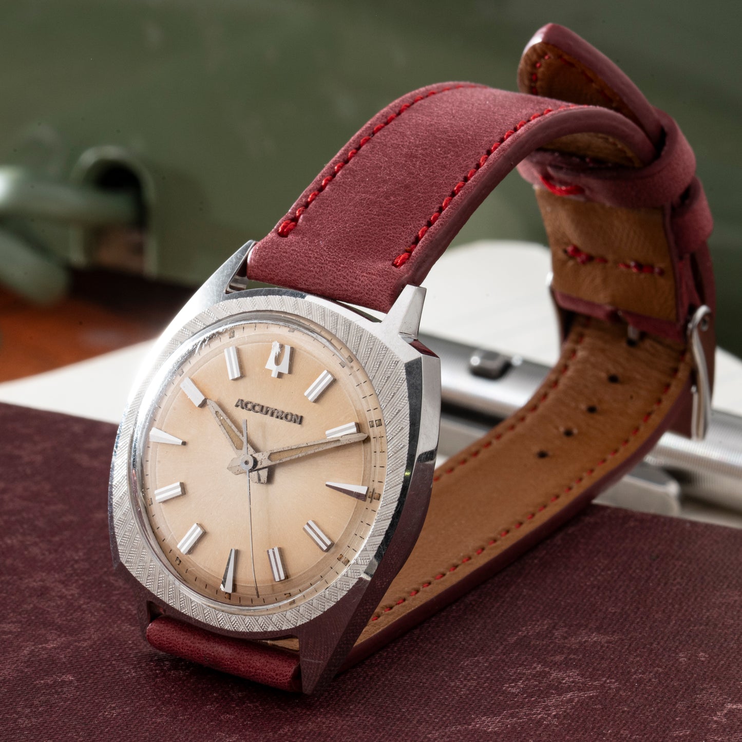 Bulova Accutron 'Football' Asymmetrical