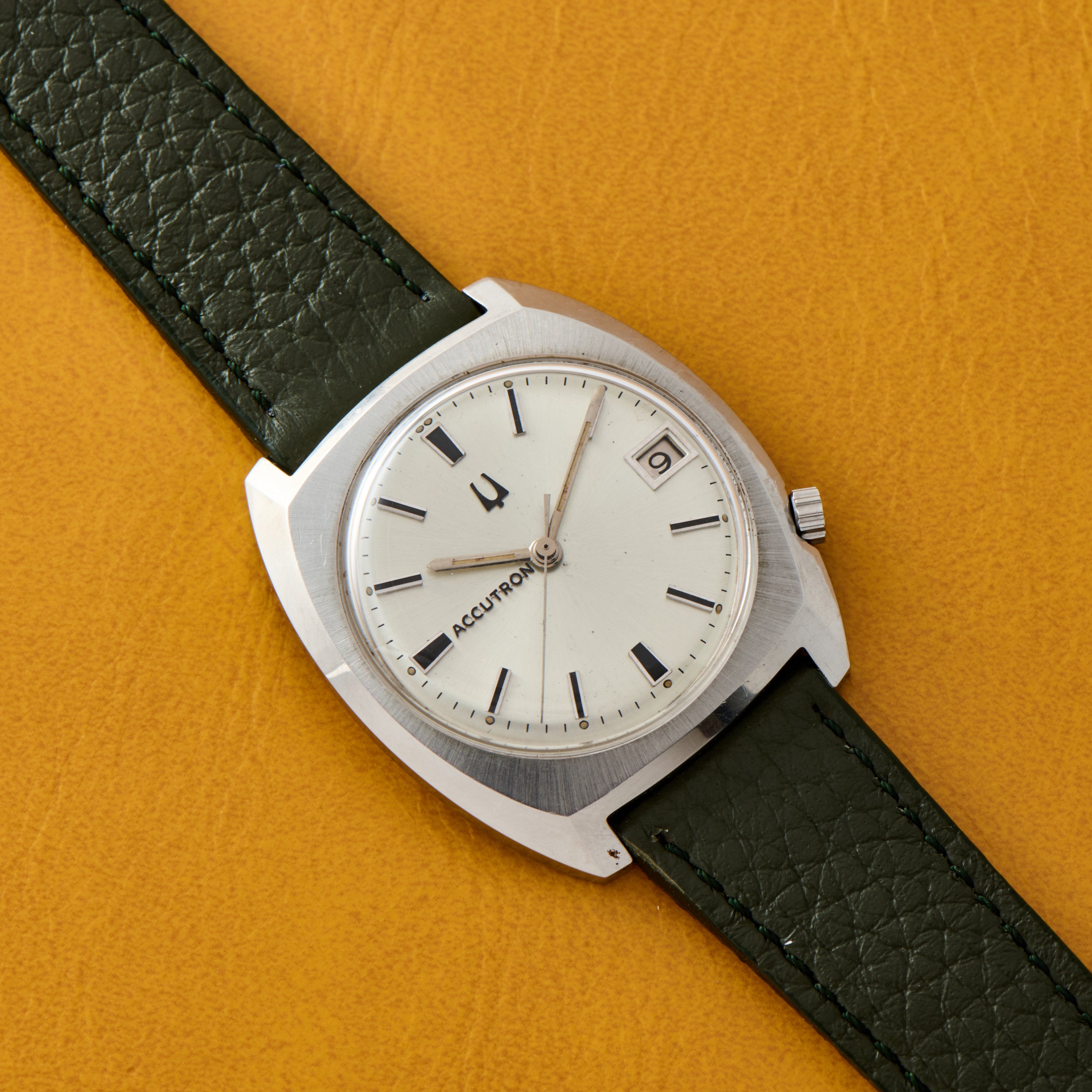 Bulova Accutron Cushion Case