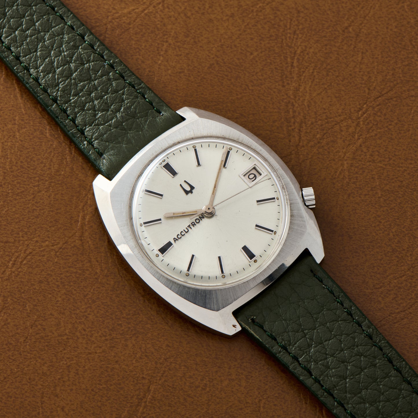 Bulova Accutron Cushion Case