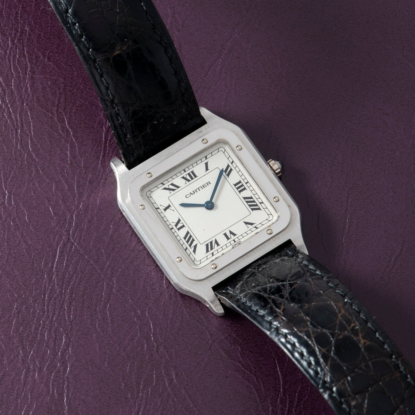 Cartier Santos Dumont 'Platinum'