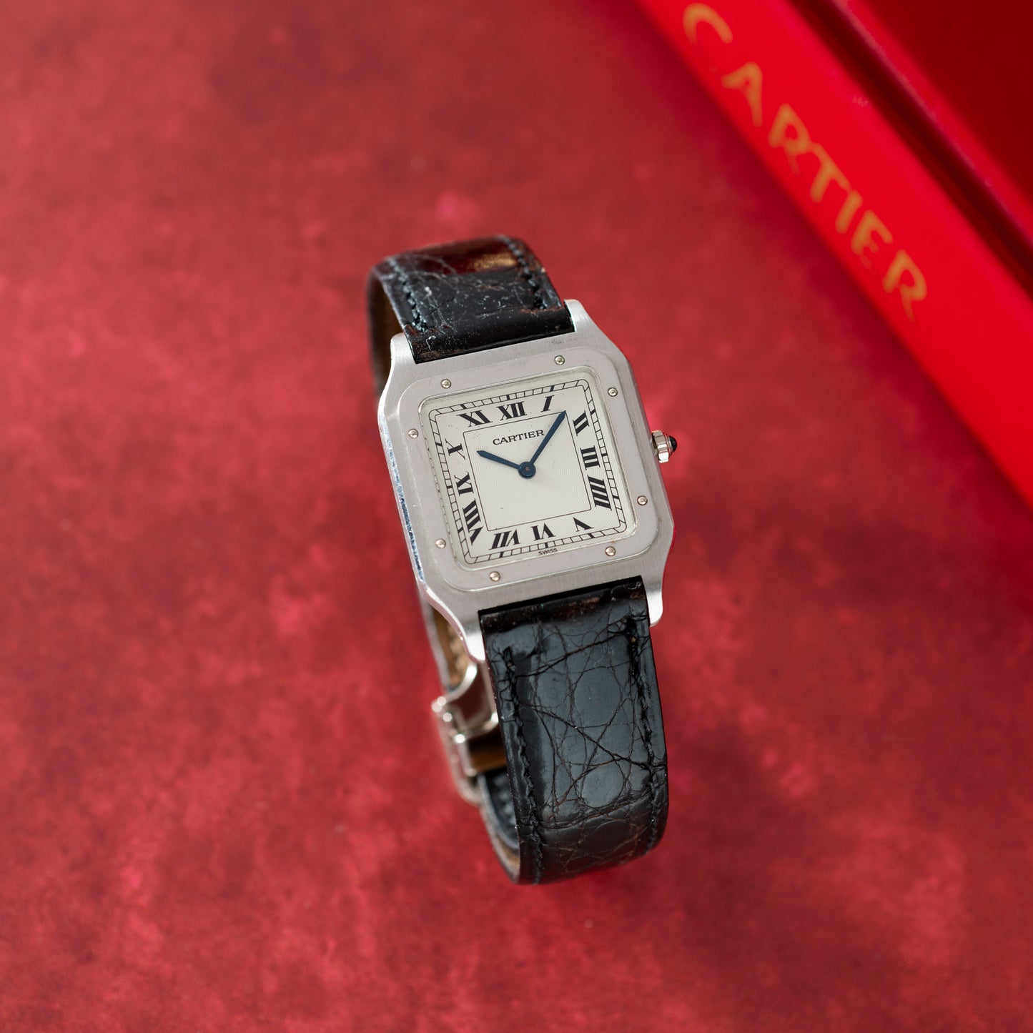 Cartier Santos Dumont 'Platinum'