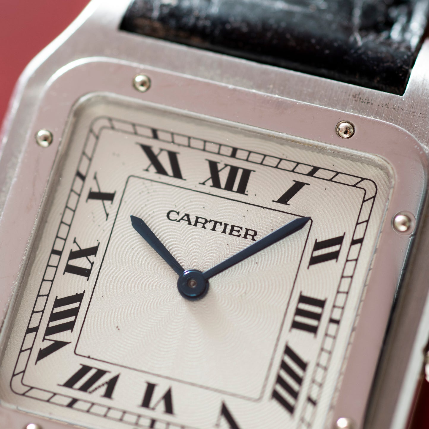 Cartier Santos Dumont 'Platinum'