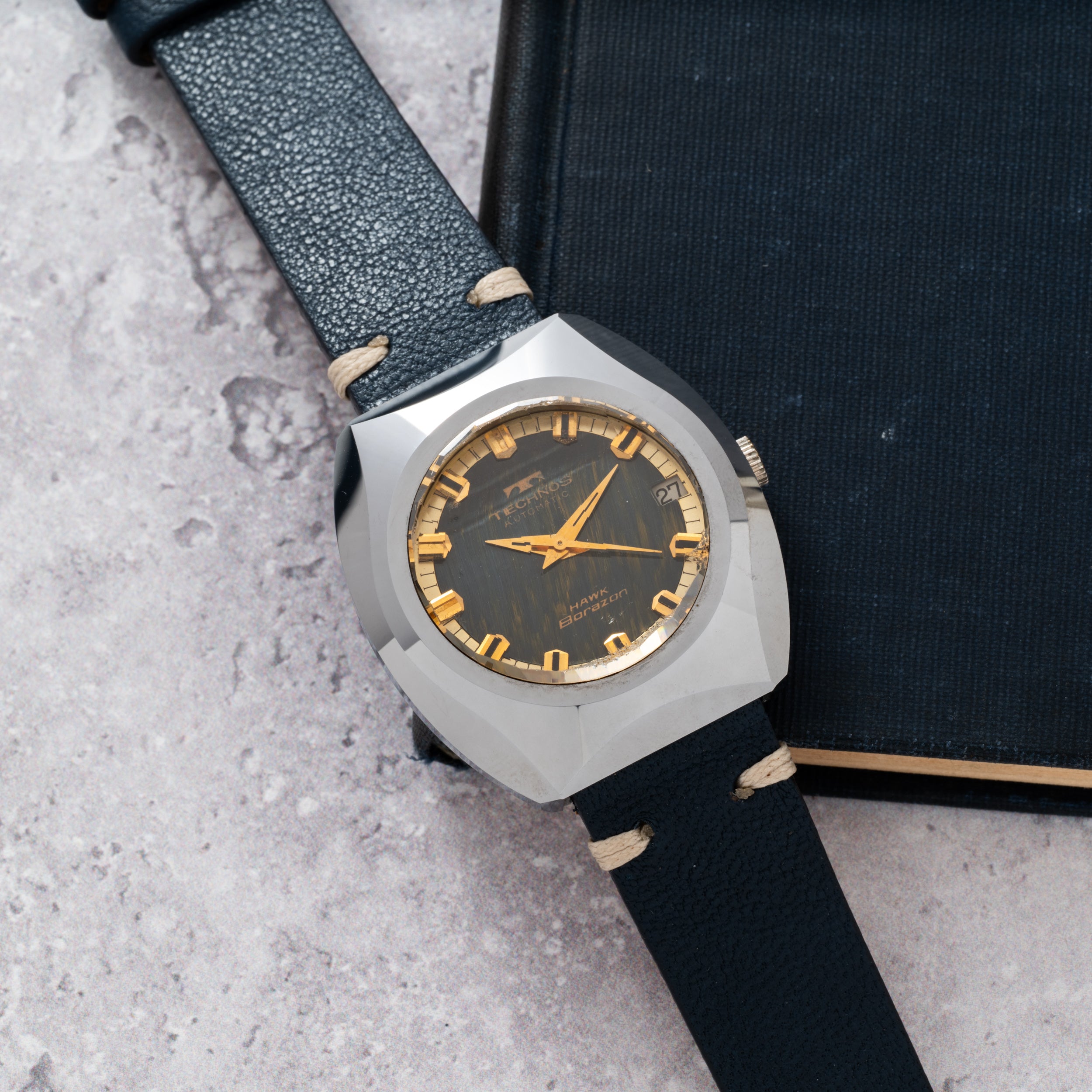 Technos Hawk Borazon 'Tiger's Eye' Tungsten – Analog:Shift