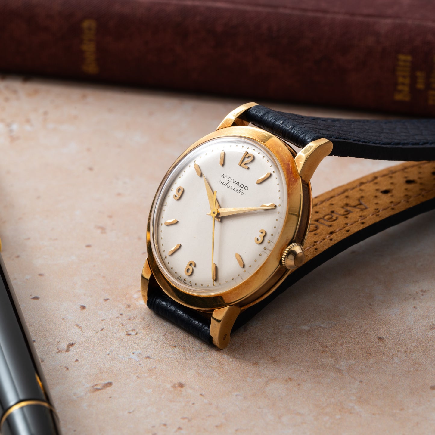 Movado Yellow Gold 'Calatrava'