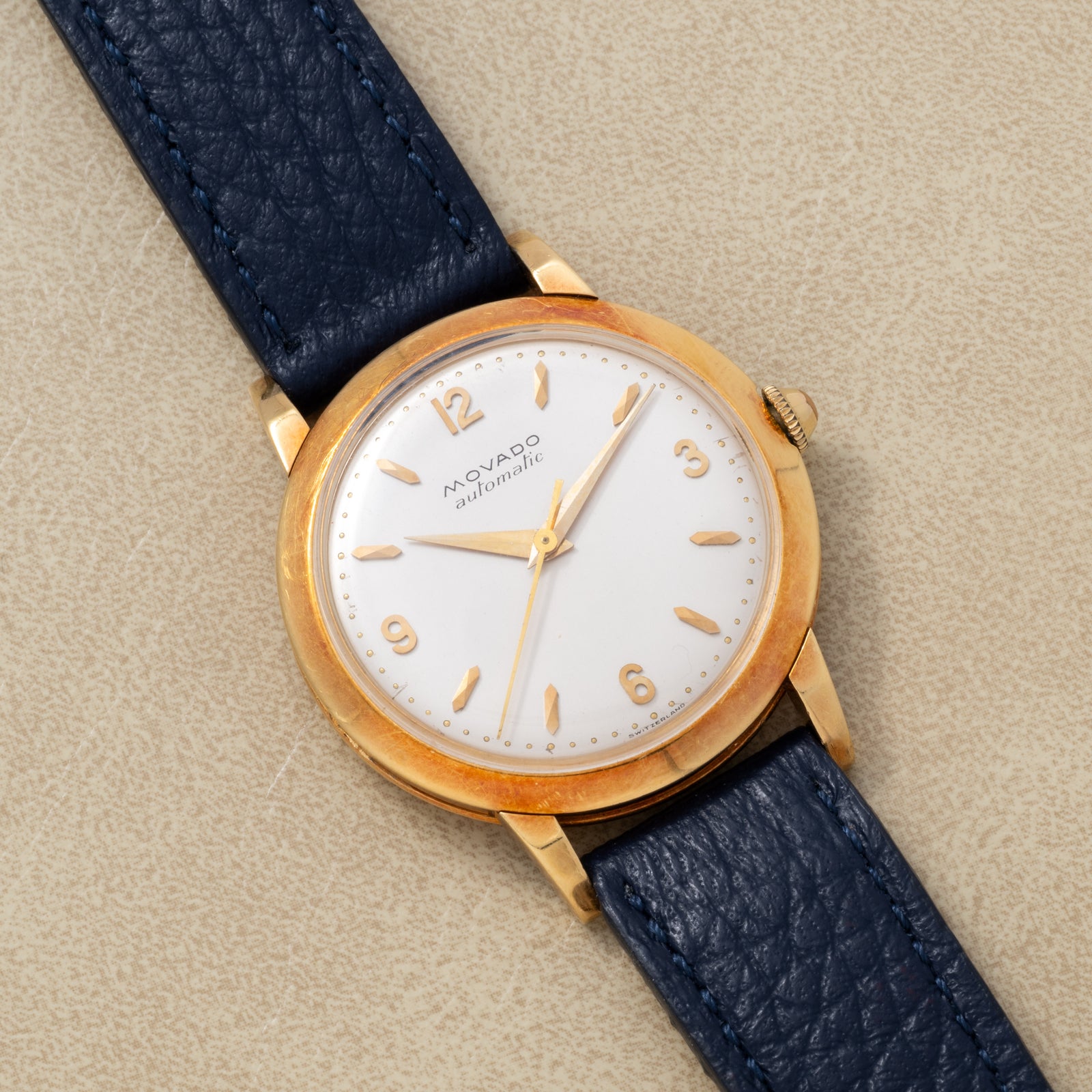 Movado Yellow Gold 'Calatrava'