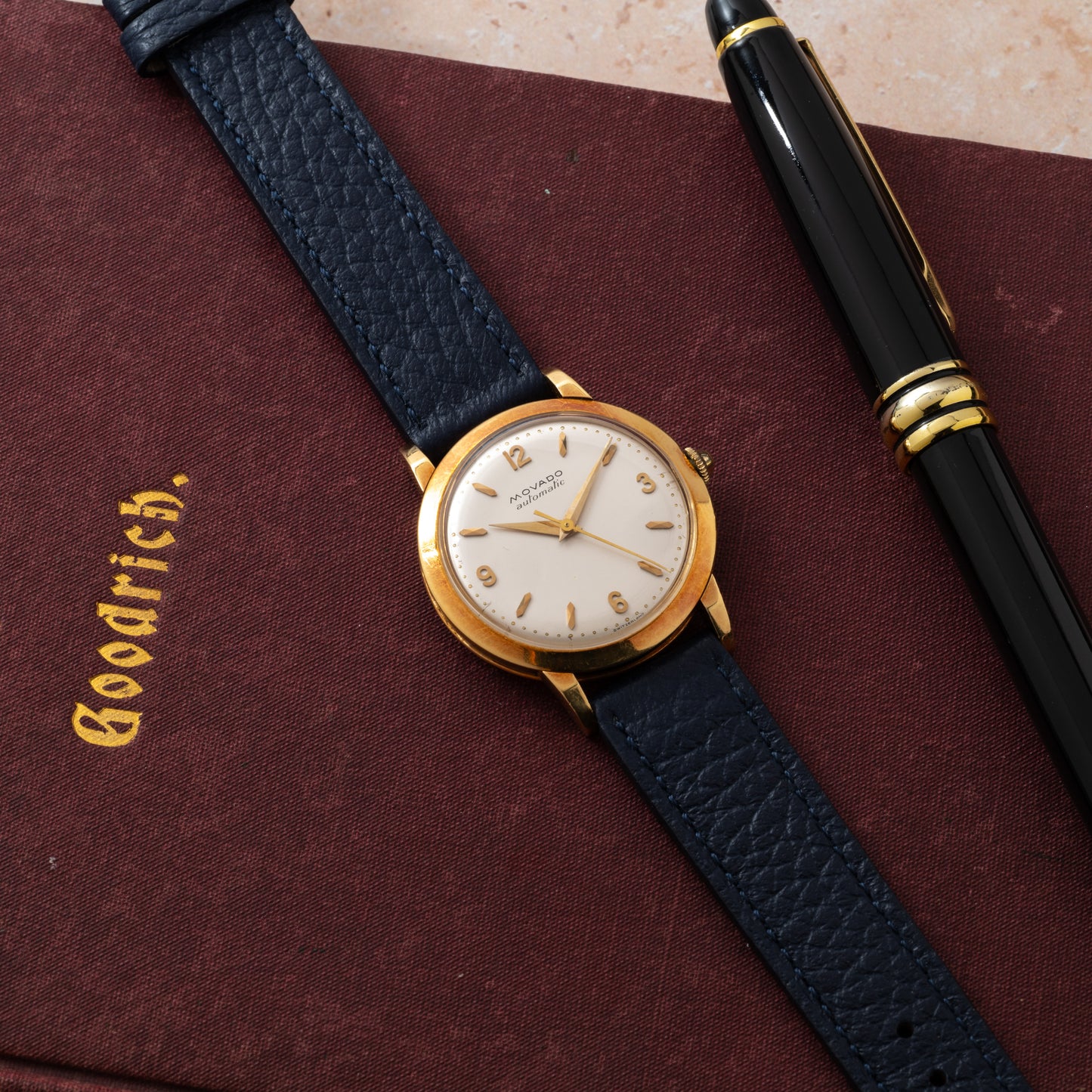 Movado Yellow Gold 'Calatrava'