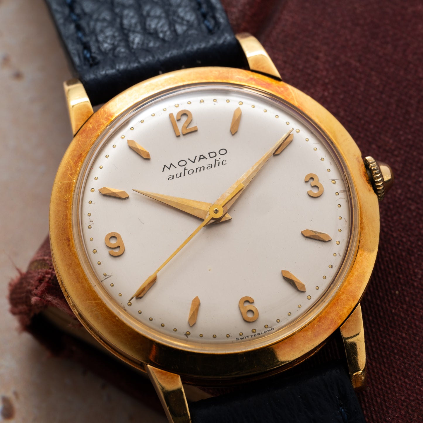 Movado Yellow Gold 'Calatrava'