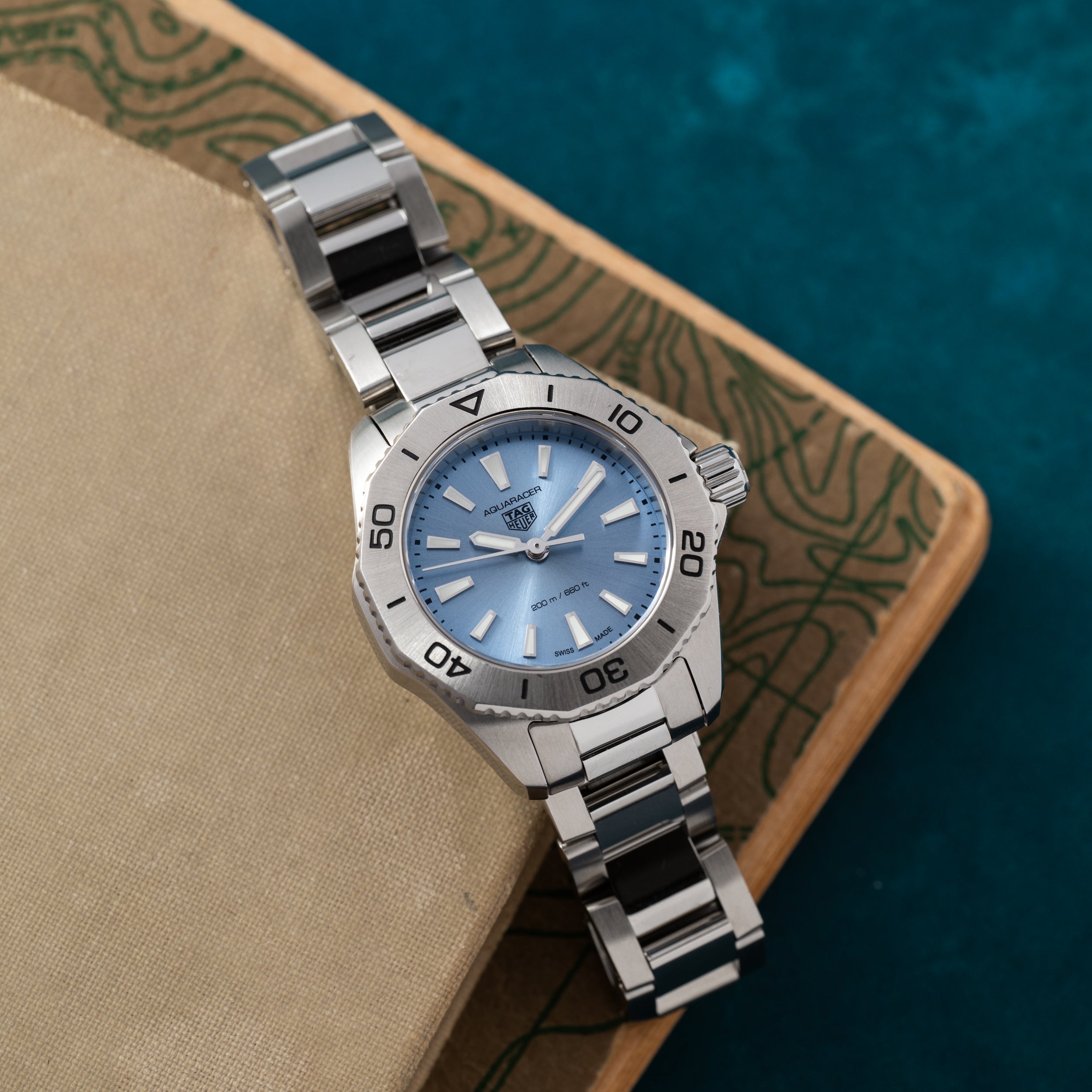 TAG Heuer Aquaracer 200m ステンレススチール TAG Heuer Aquaracer 200M – Analog:Shift