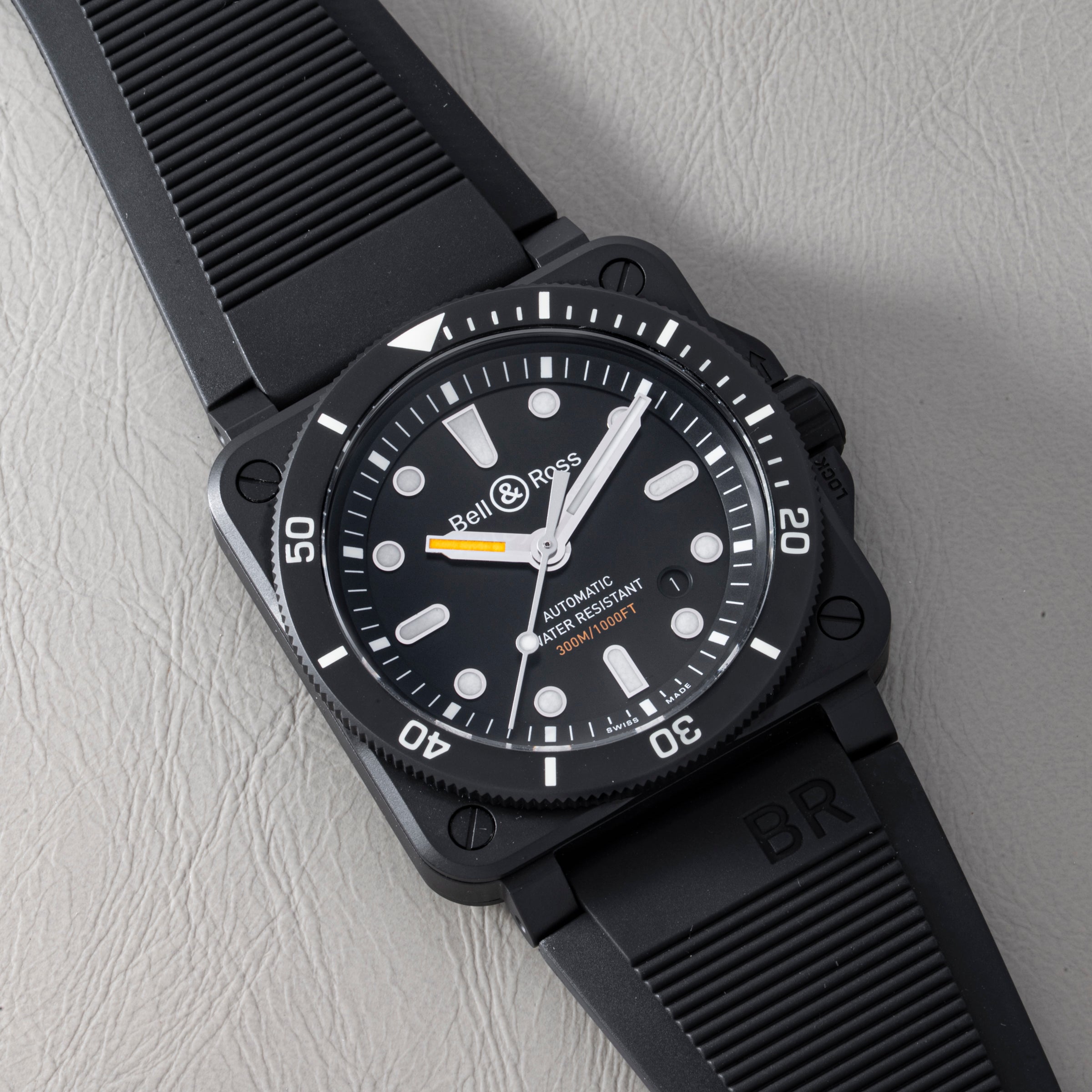 Bell & Ross BR03-92 Diver 自動巻き BR-03 Diver White